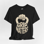 Grip Matters Kettlebell T‑Shirt — Weightlifters & CrossFit Enthusiasts