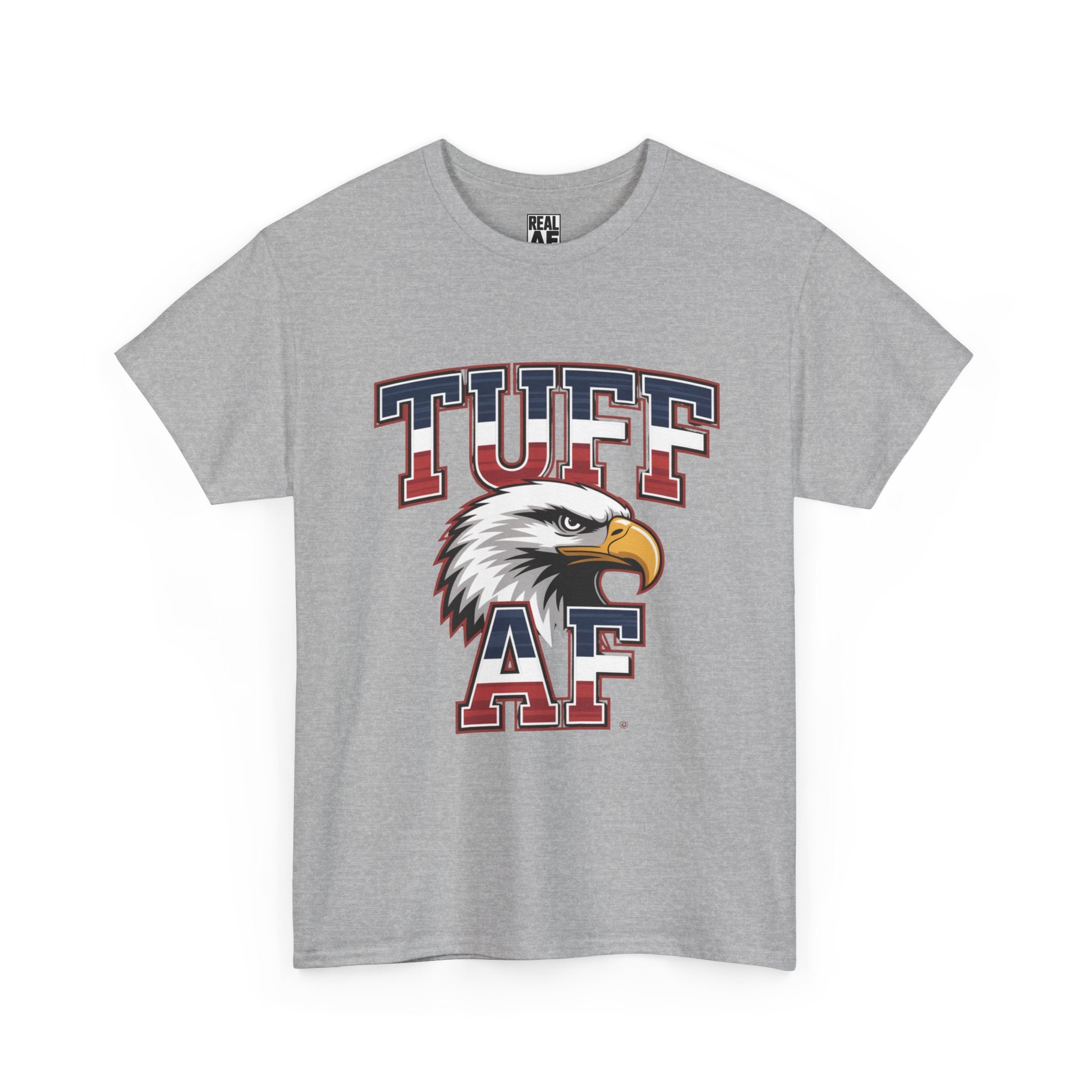 'Tuff AF' Patriotic Eagle Graphic Tee