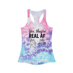Tie Dye Racerback Tank Top - Yes, they're REAL AF - Unicorns