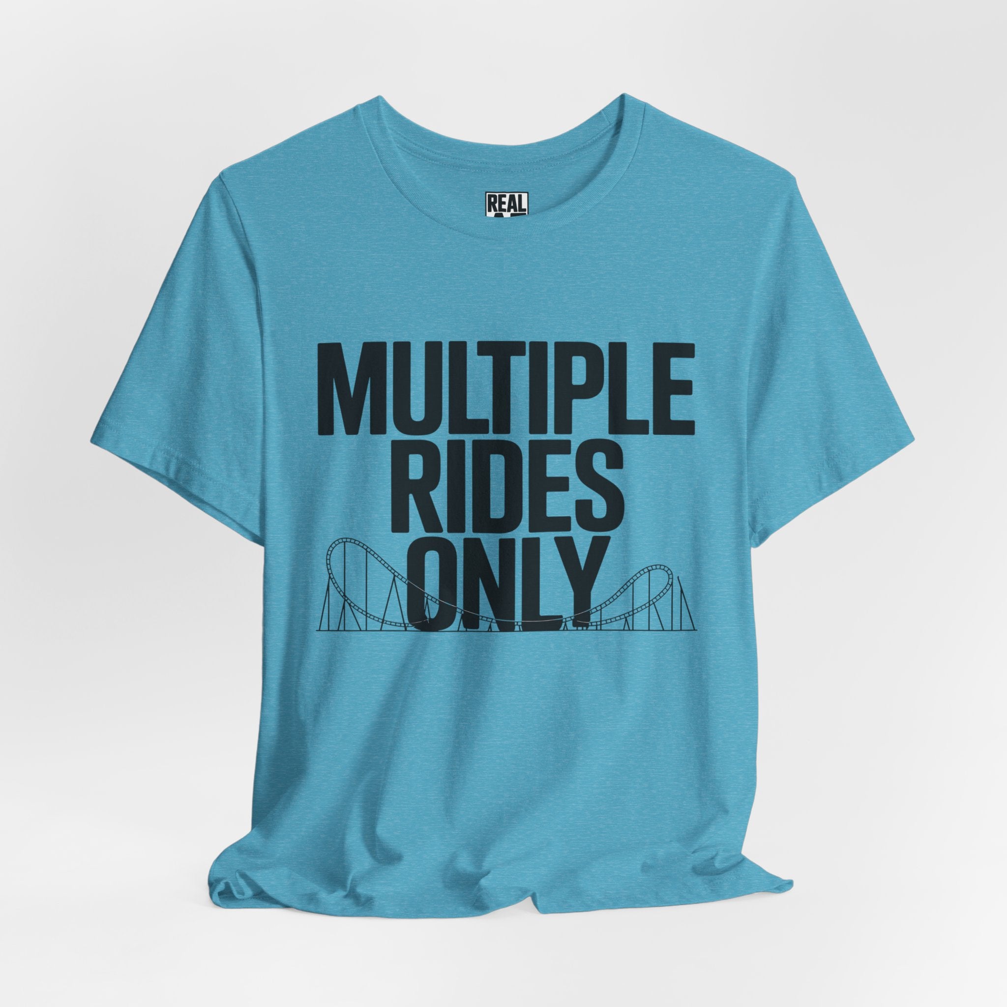 Multiple Rides Only Roller Coaster T-Shirt