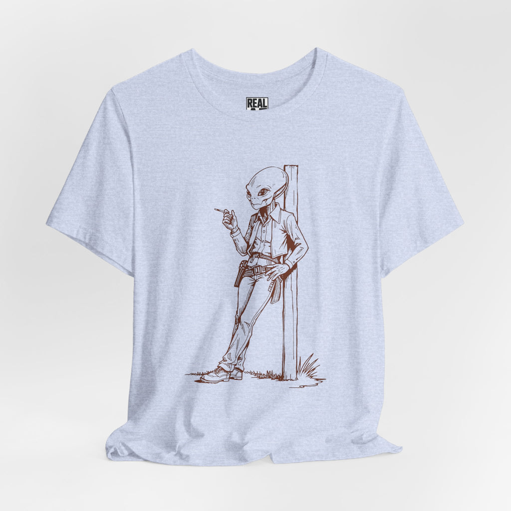 Alien Cowboy Western T‑Shirt