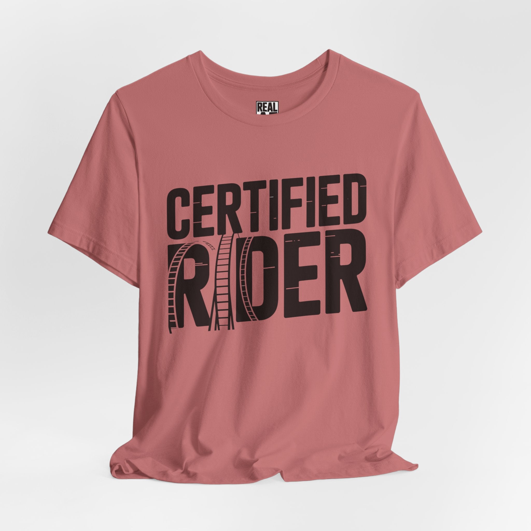 Certified Rider Roller Coaster T‑Shirt