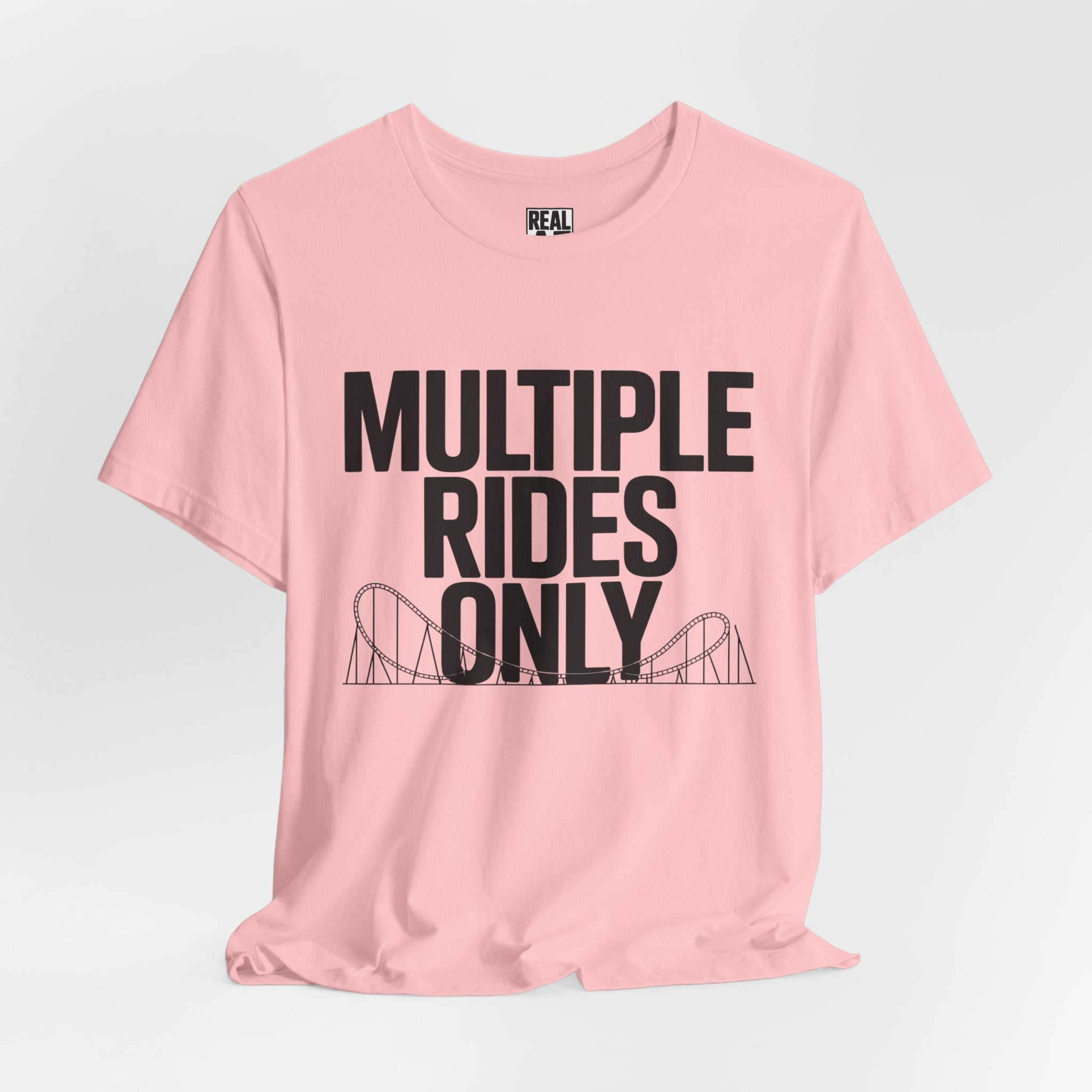 Multiple Rides Only Roller Coaster T-Shirt