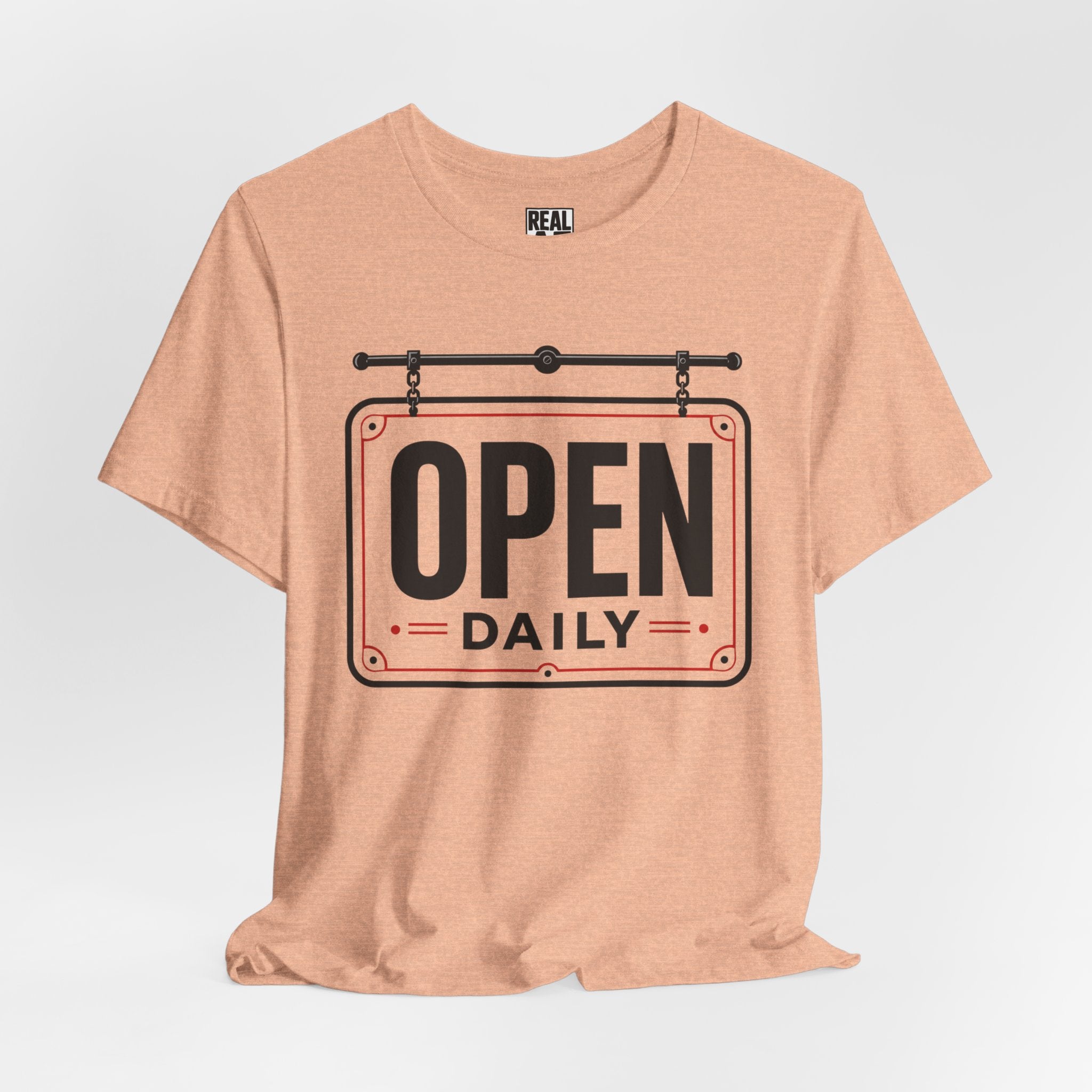 Open Daily Sign T-Shirt