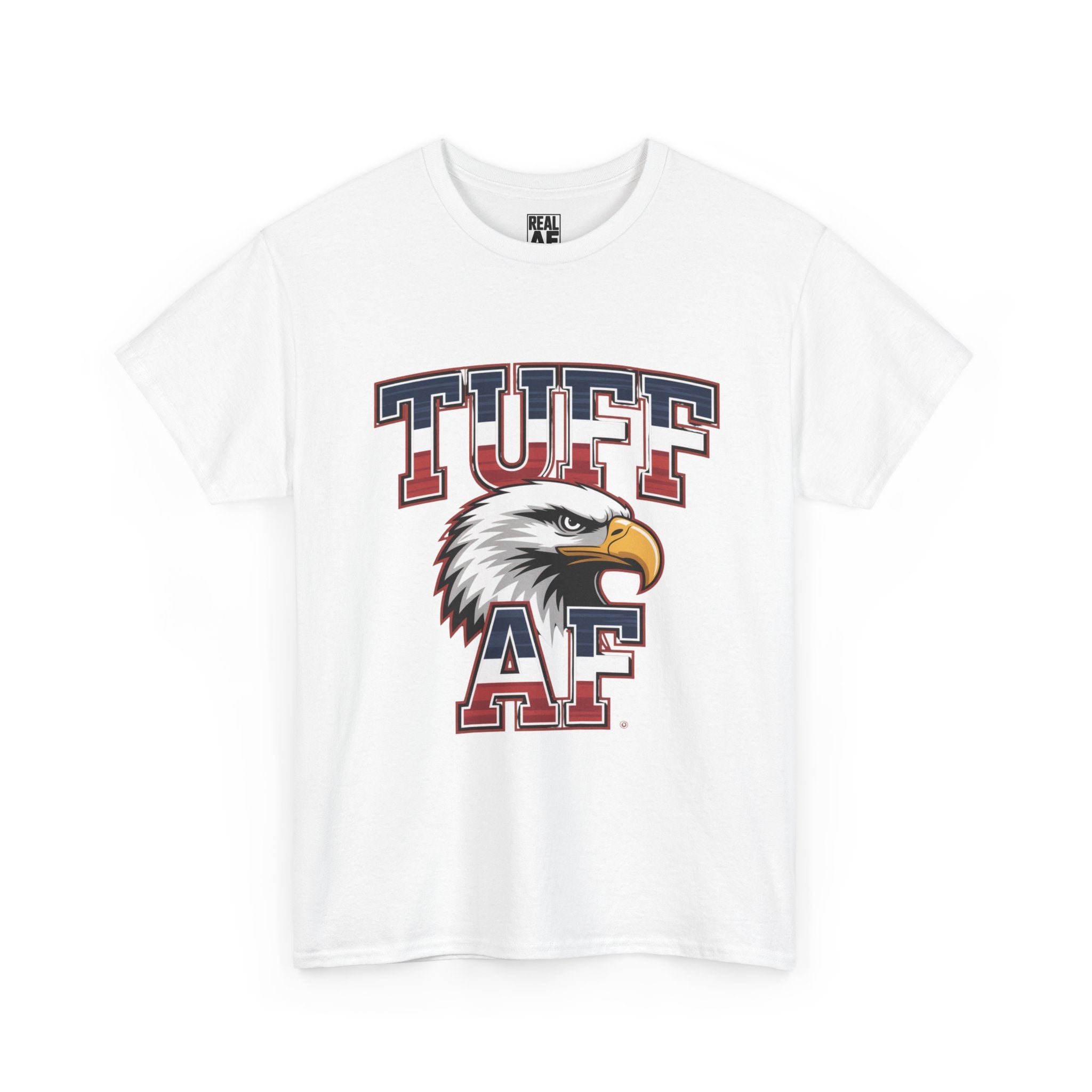 'Tuff AF' Patriotic Eagle Graphic Tee