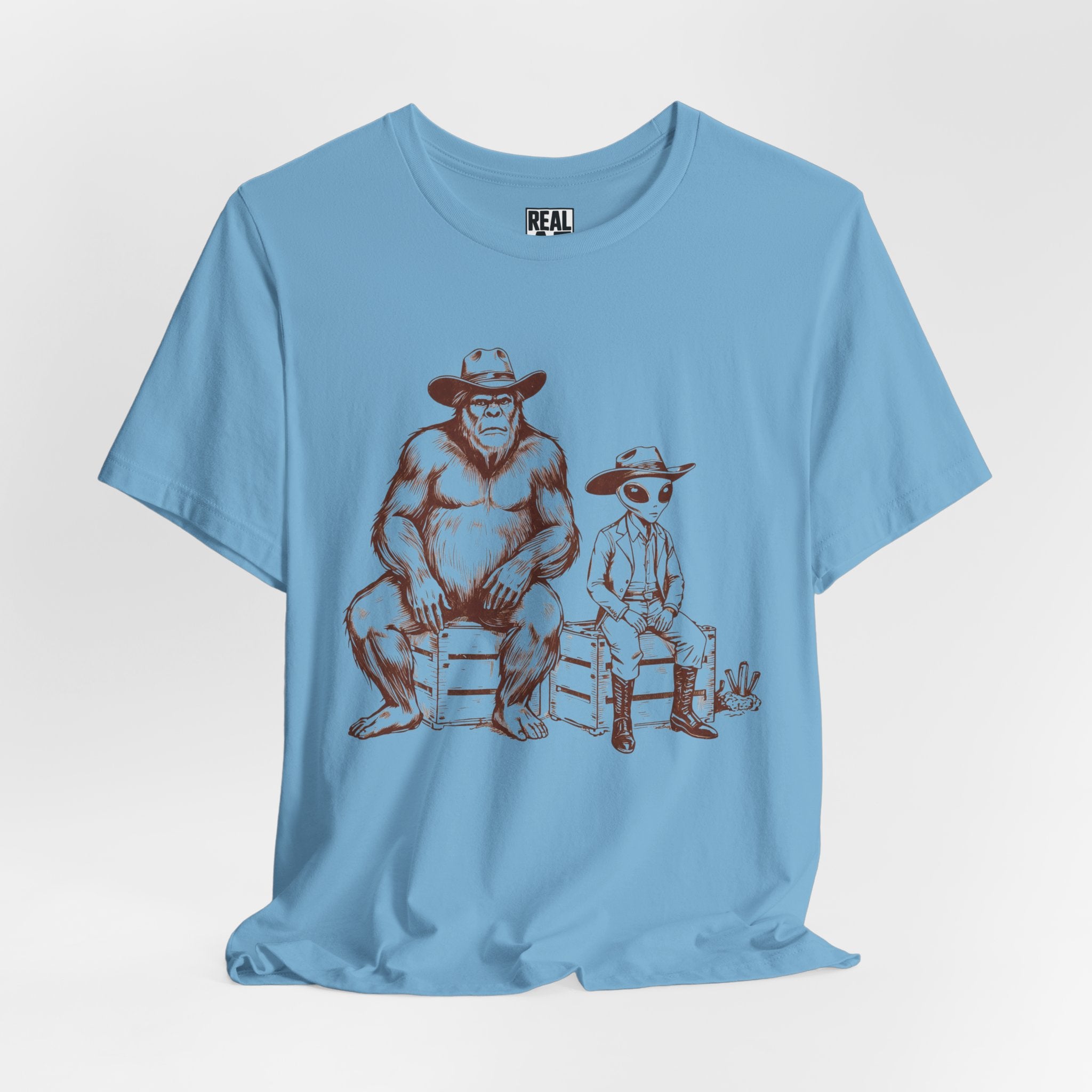 Frontiers of Friendship Bigfoot and Alien Tee