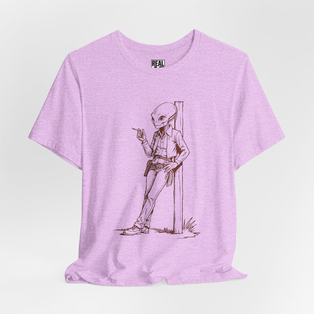 Alien Cowboy Western T‑Shirt