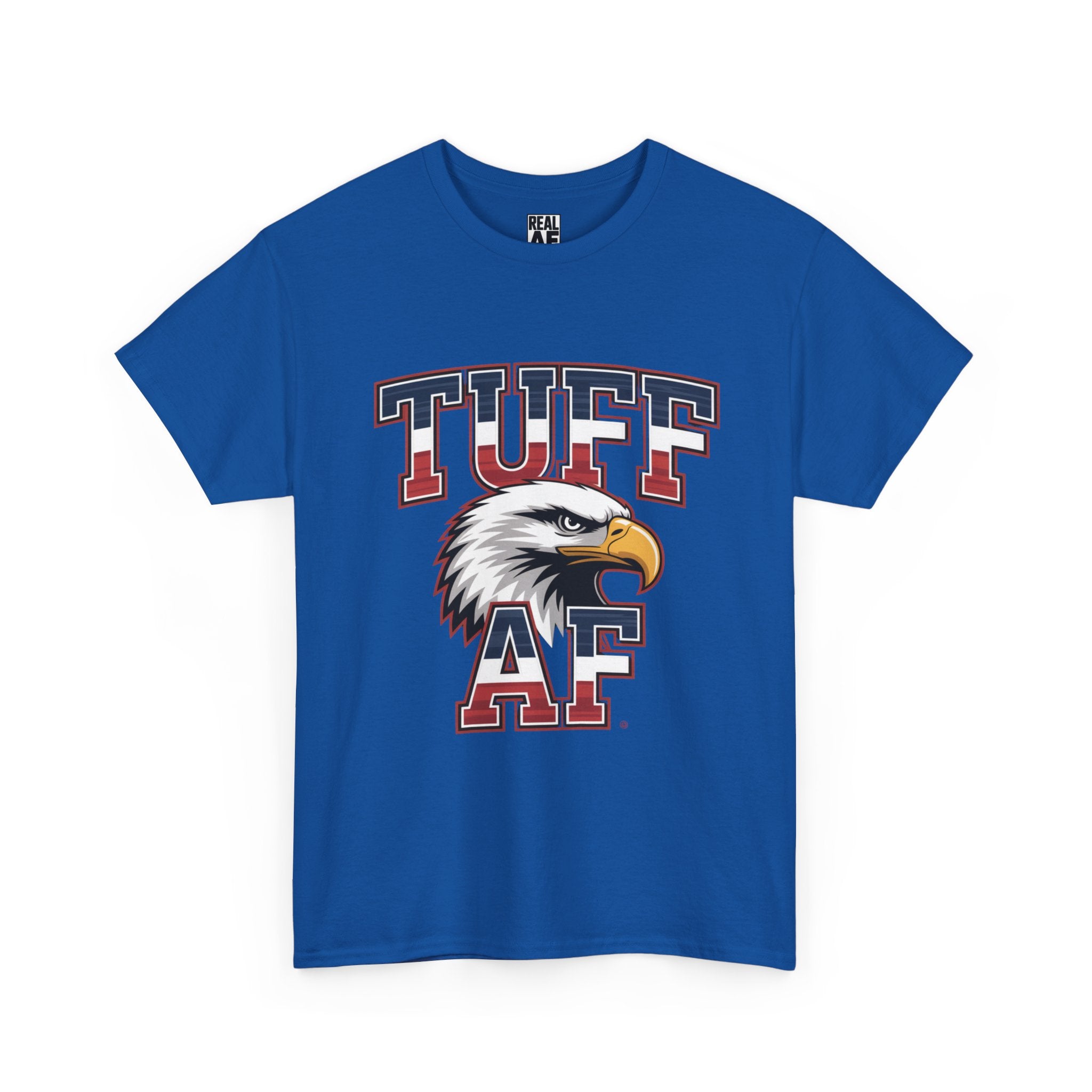 'Tuff AF' Patriotic Eagle Graphic Tee