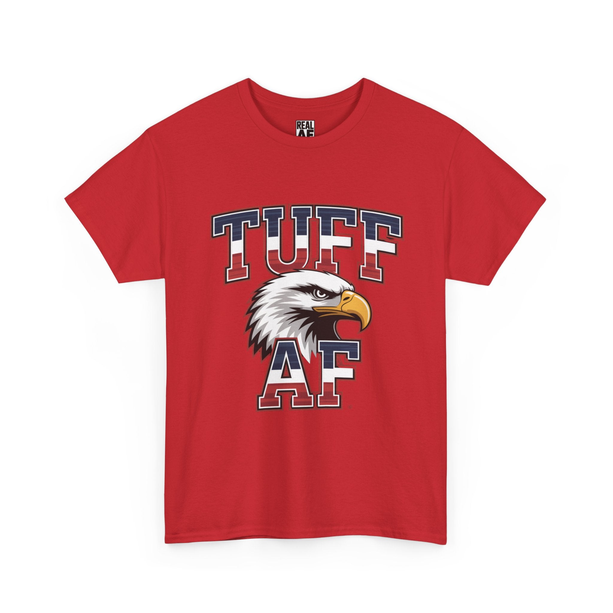 'Tuff AF' Patriotic Eagle Graphic Tee
