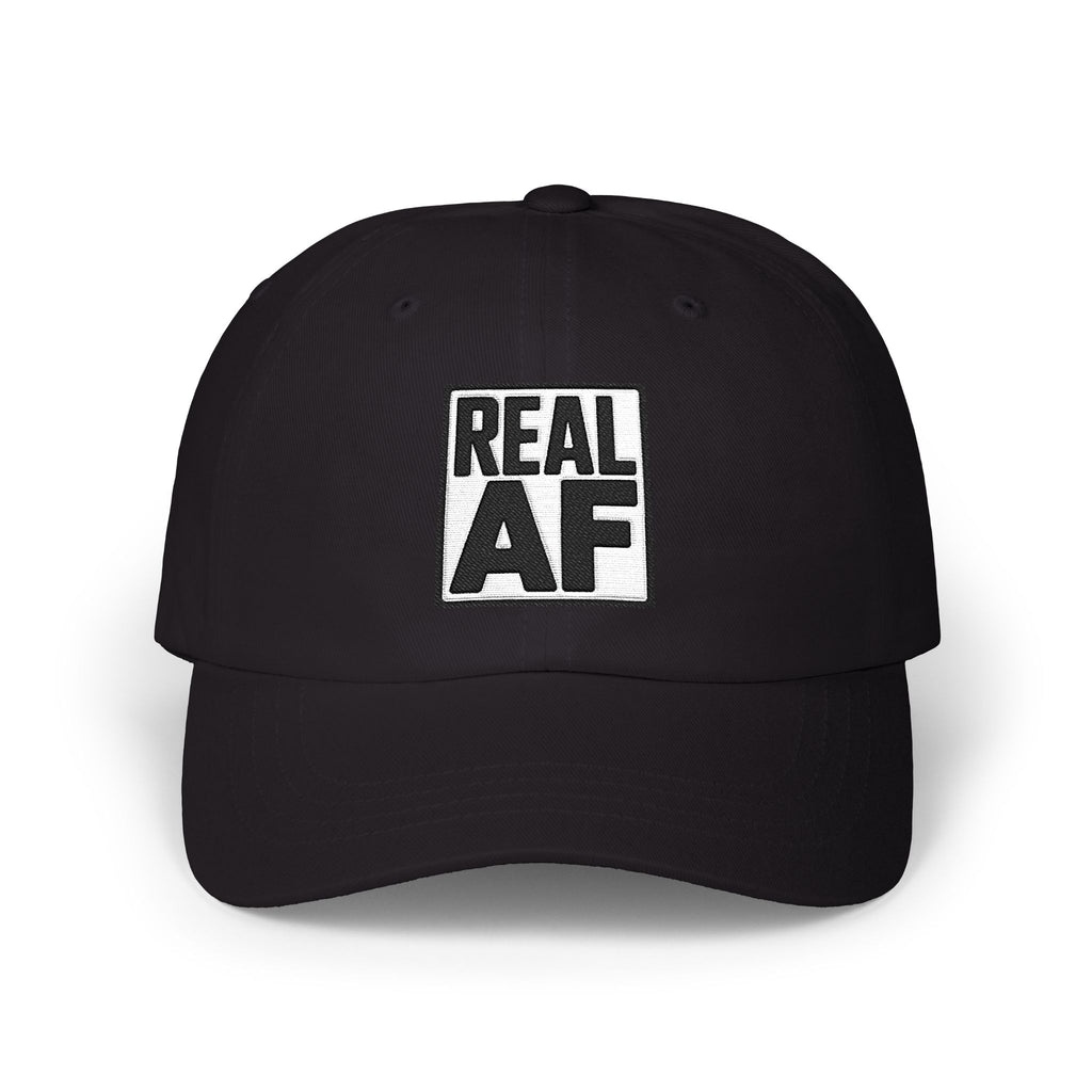 Real AF Dad Cap — Embroidered Casual Baseball Hat