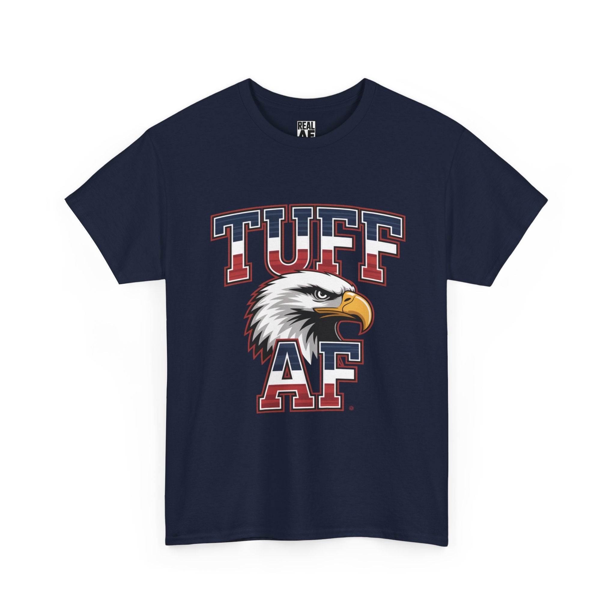 'Tuff AF' Patriotic Eagle Graphic Tee
