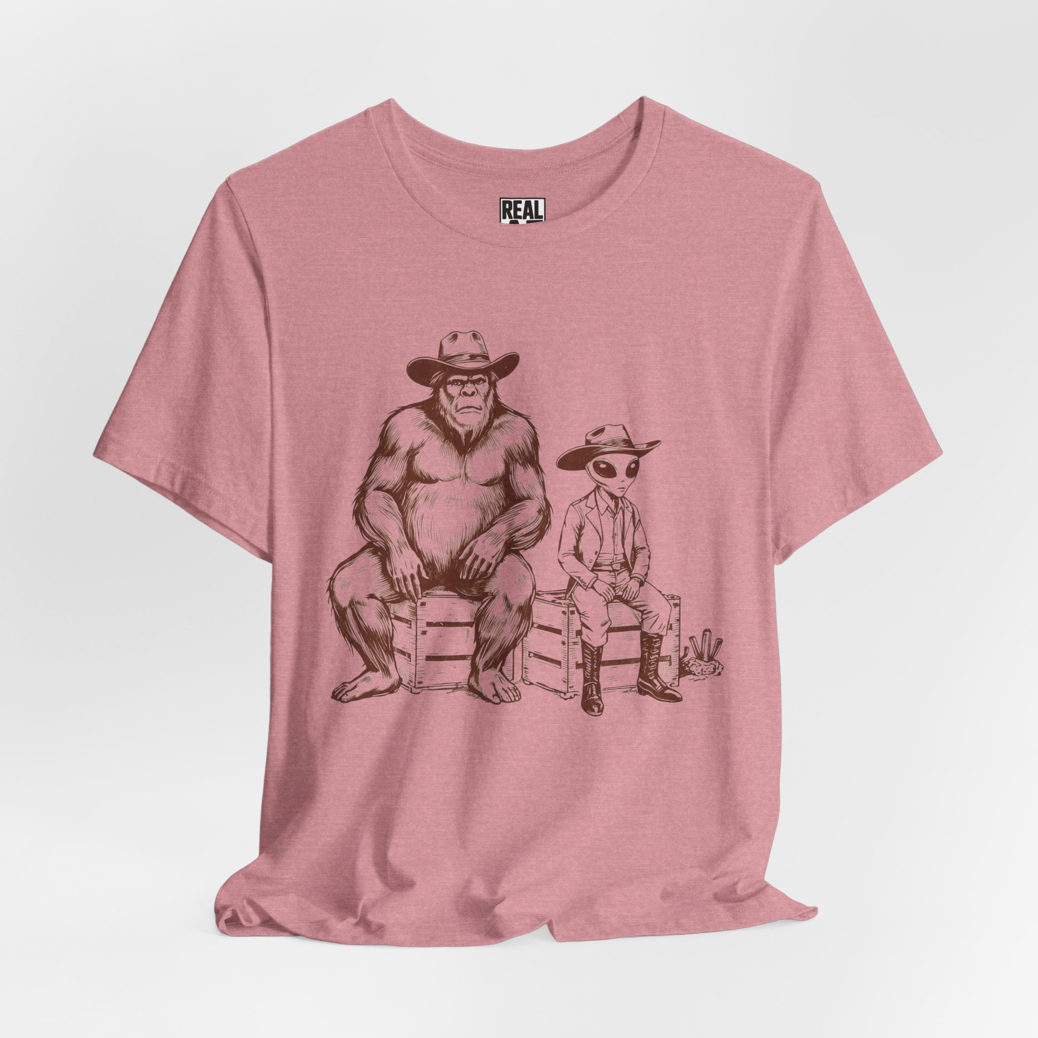 Frontiers of Friendship Bigfoot and Alien Tee