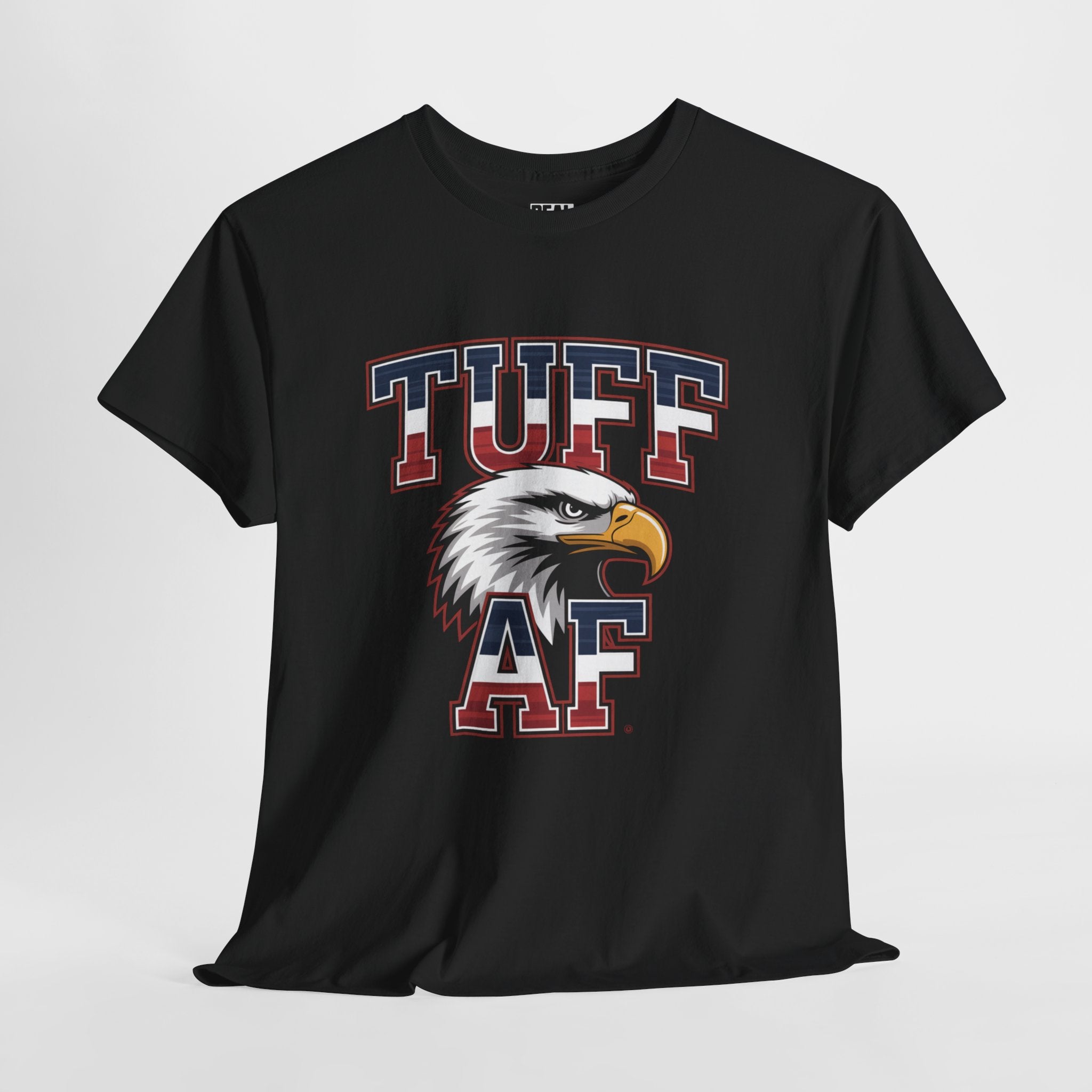 'Tuff AF' Patriotic Eagle Graphic Tee