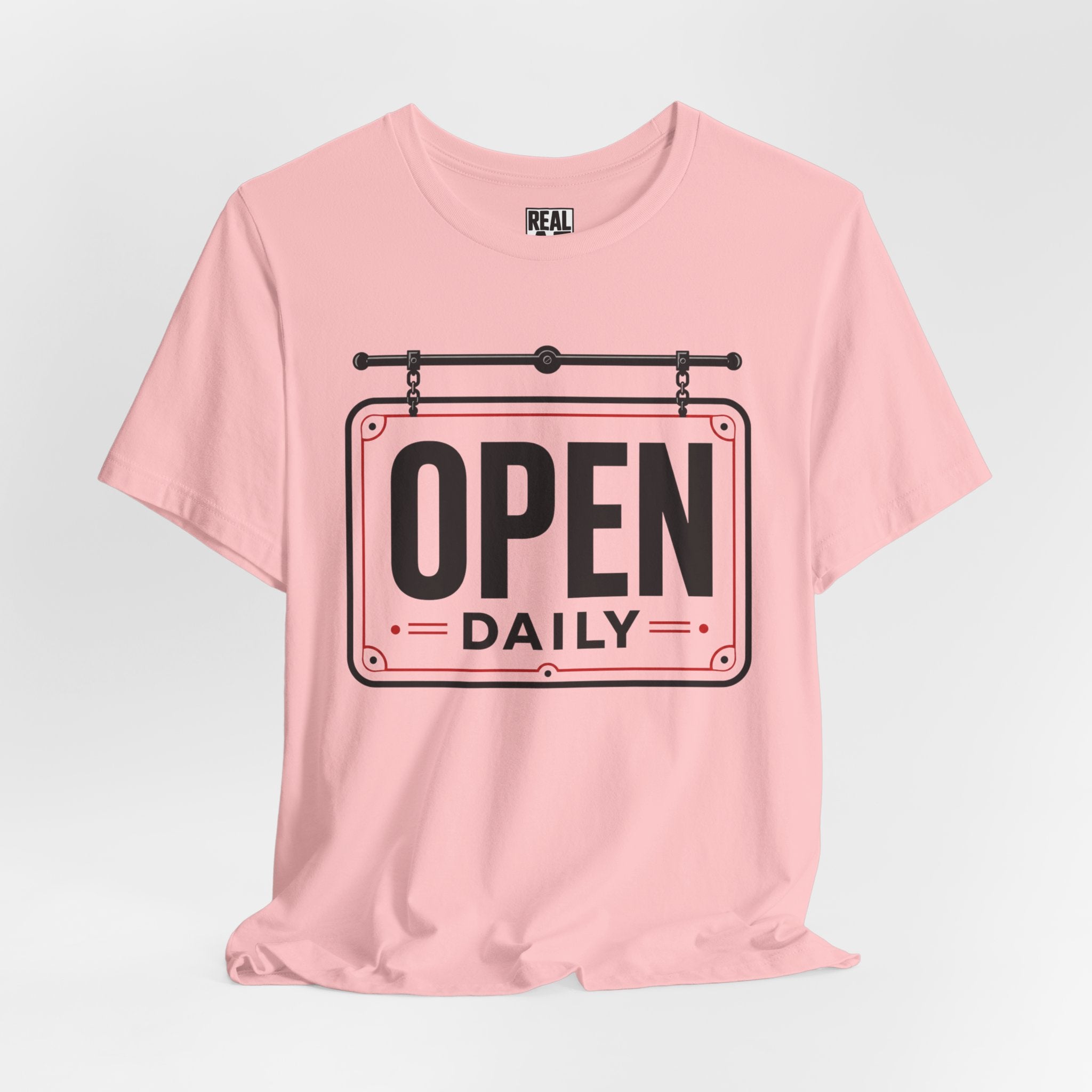 Open Daily Sign T-Shirt