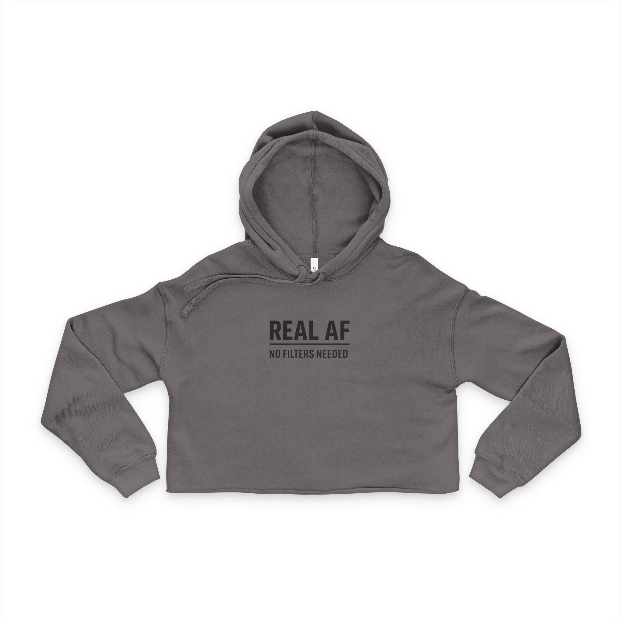 Women's Cropped Hoodie - Chic Casual Cropped Hoodie for Everyday Wear