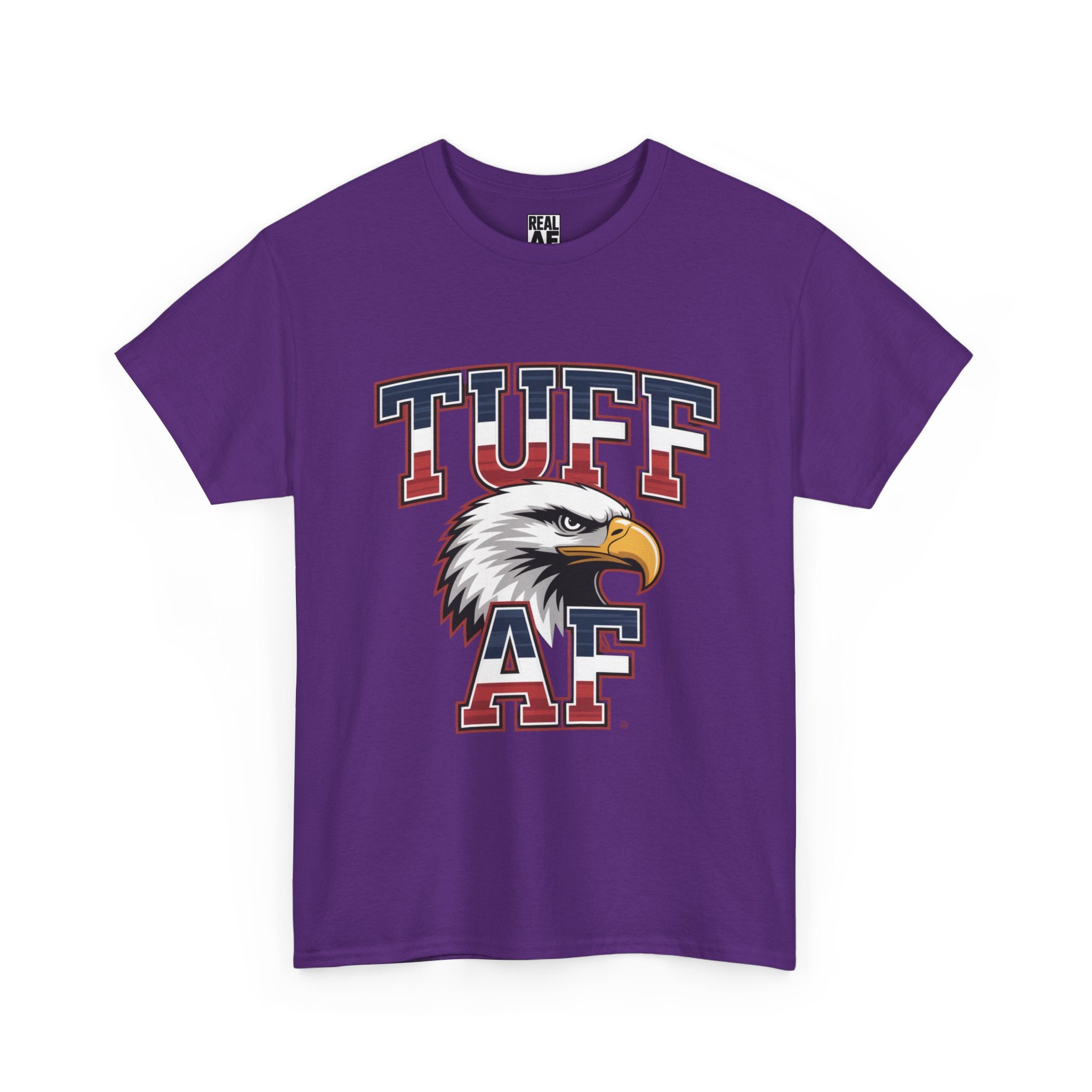 'Tuff AF' Patriotic Eagle Graphic Tee
