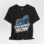 Trending Now T-Shirt — Graphic Arrow Chart Tee