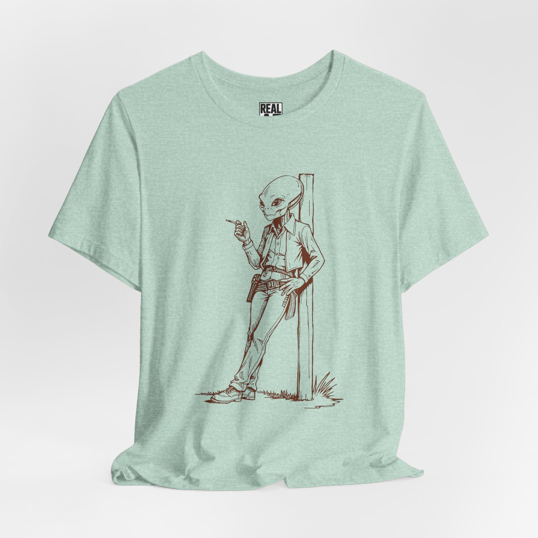Alien Cowboy Western T‑Shirt