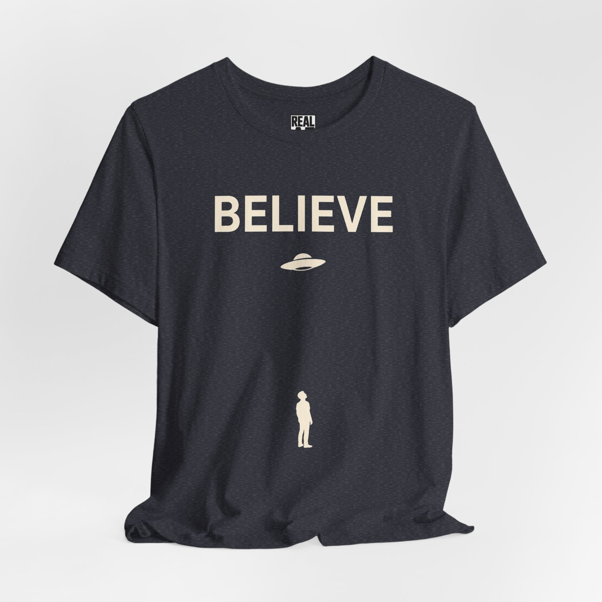 Believe UFO T‑Shirt — Alien UFO Graphic Tee