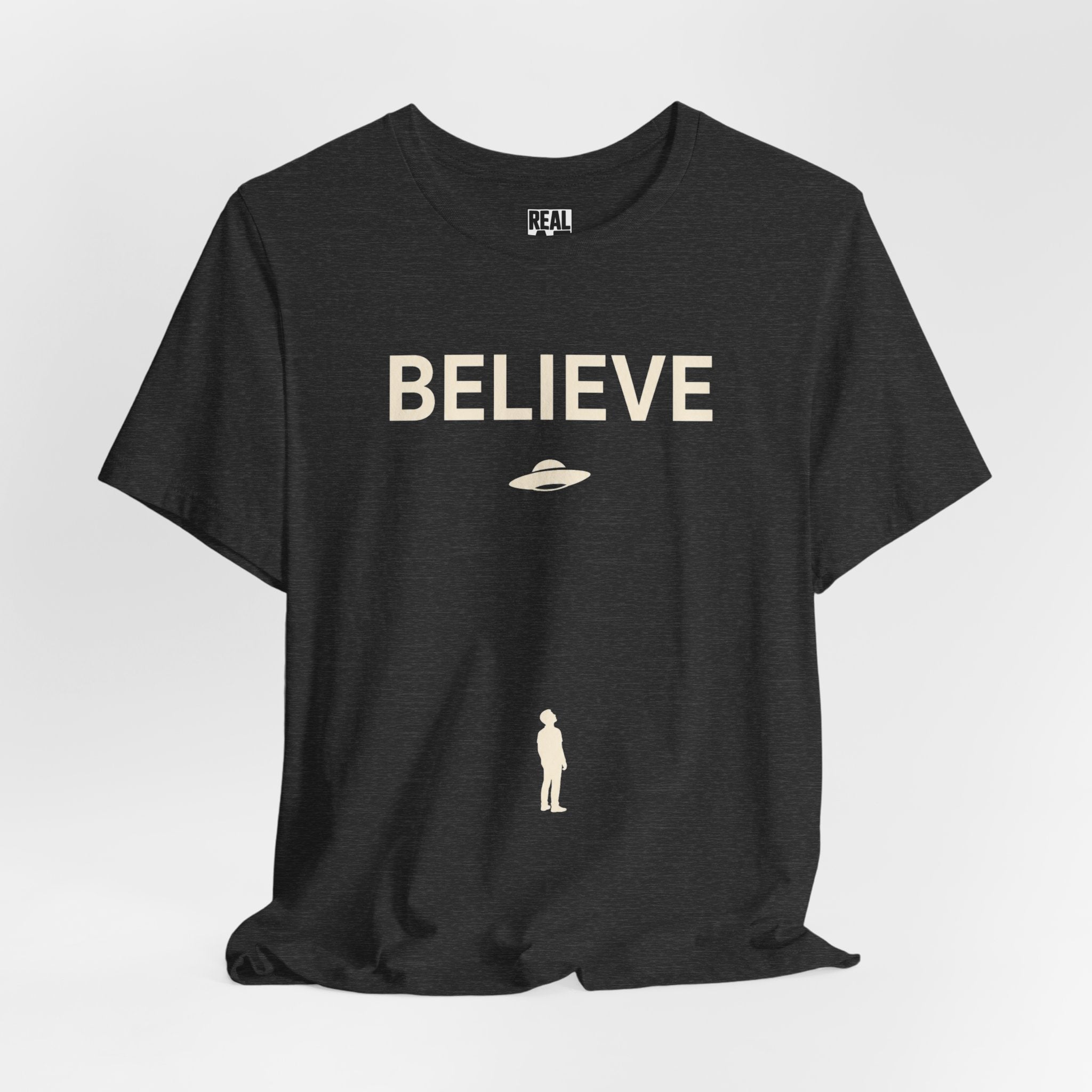 Believe UFO T‑Shirt — Alien UFO Graphic Tee
