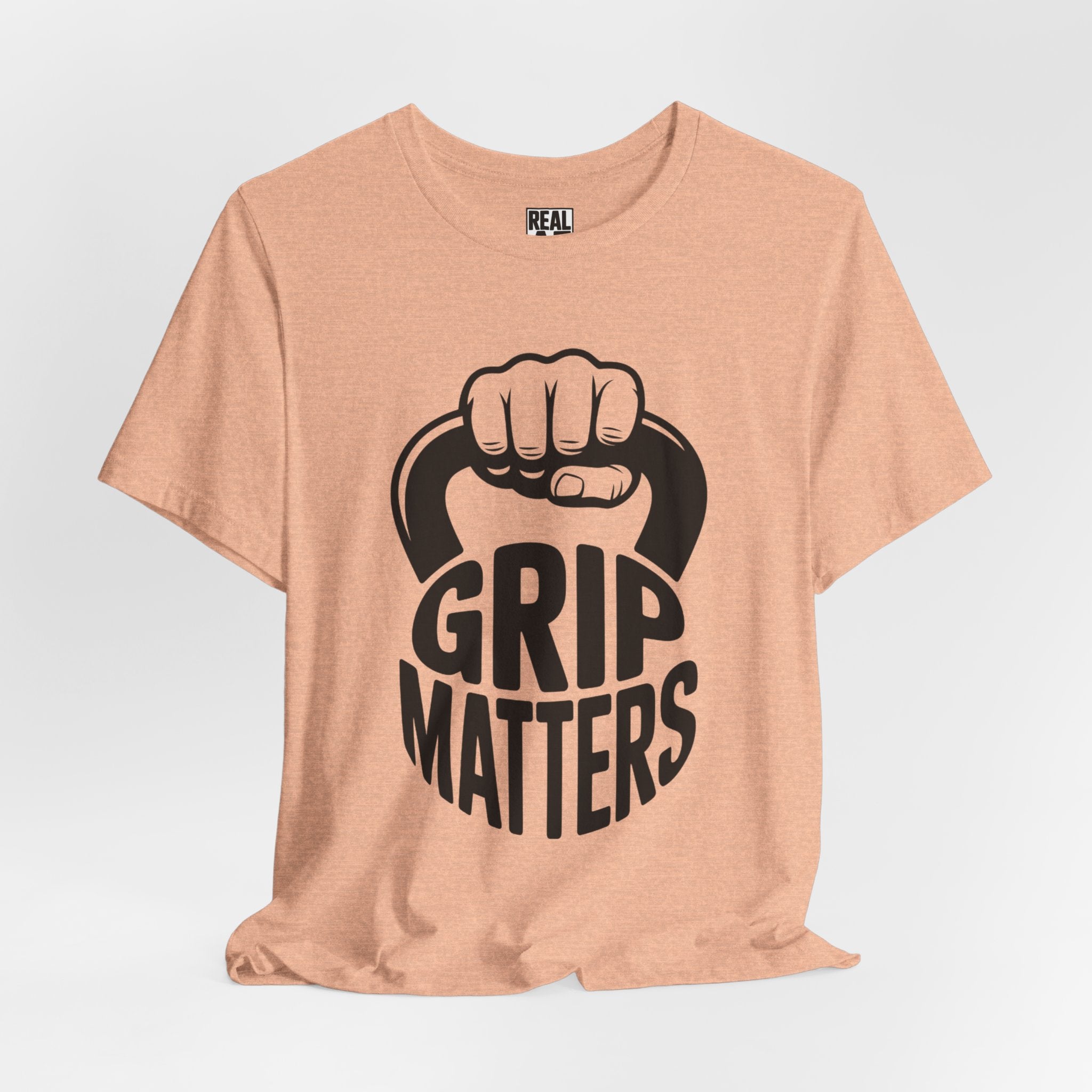 Grip Matters Kettlebell Tee | Fitness Workout Gym Shirt