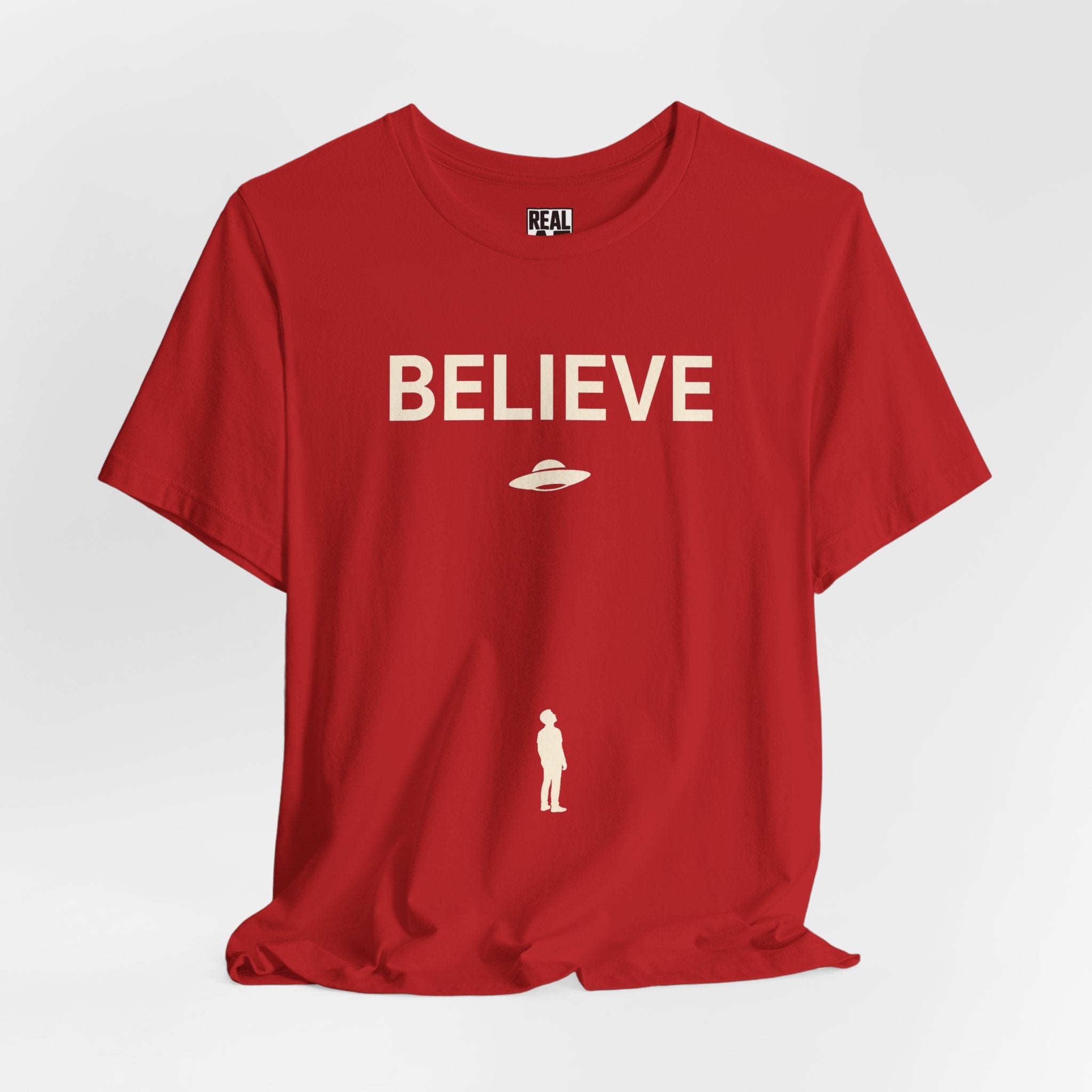 Believe UFO T‑Shirt — Alien UFO Graphic Tee