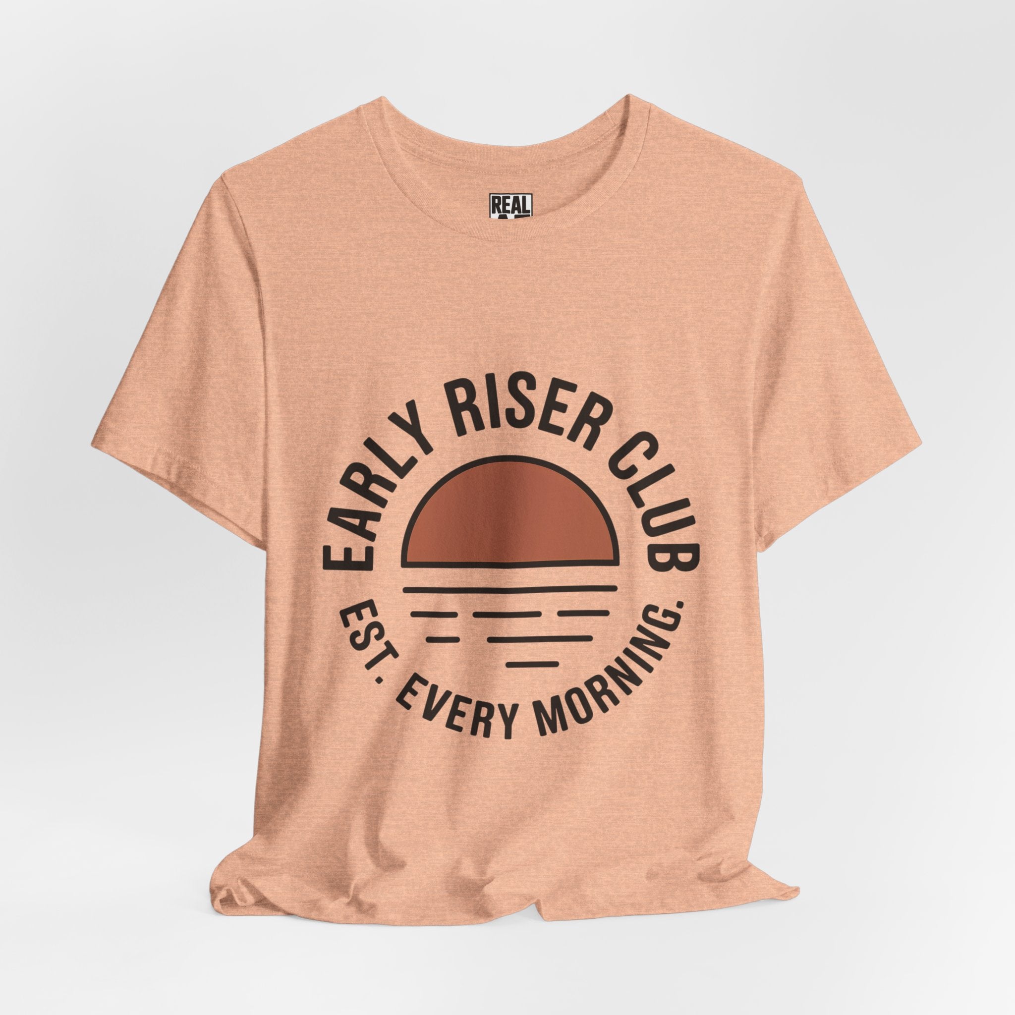 Early Riser Club T-Shirt – "Est. Every Morning" Sunrise Tee