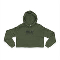 Women's Cropped Hoodie - Chic Casual Cropped Hoodie for Everyday Wear