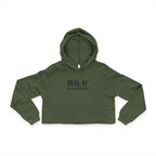 Women's Cropped Hoodie - Chic Casual Cropped Hoodie for Everyday Wear