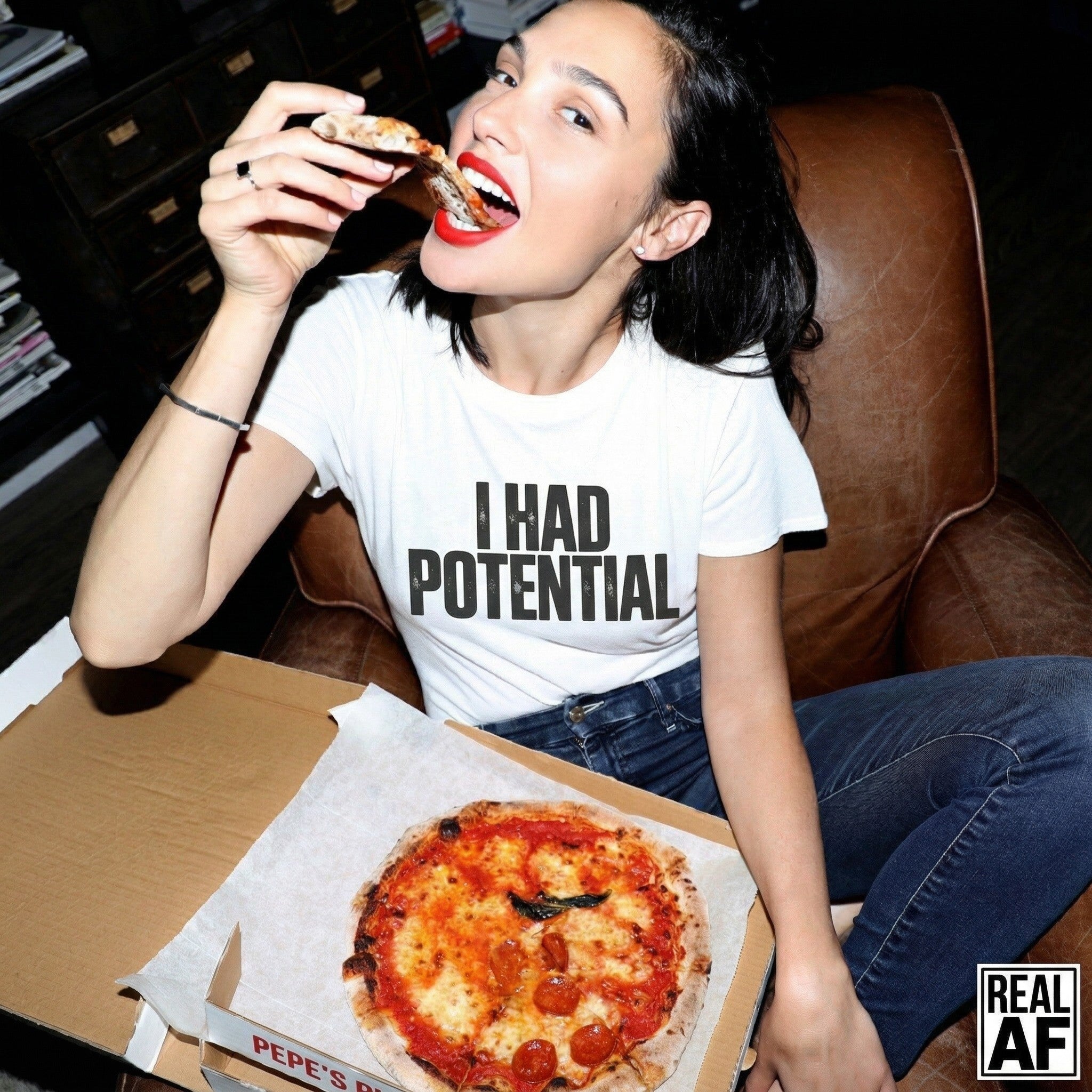 I Had Potential Tee — Dry Humor Graphic T-Shirt