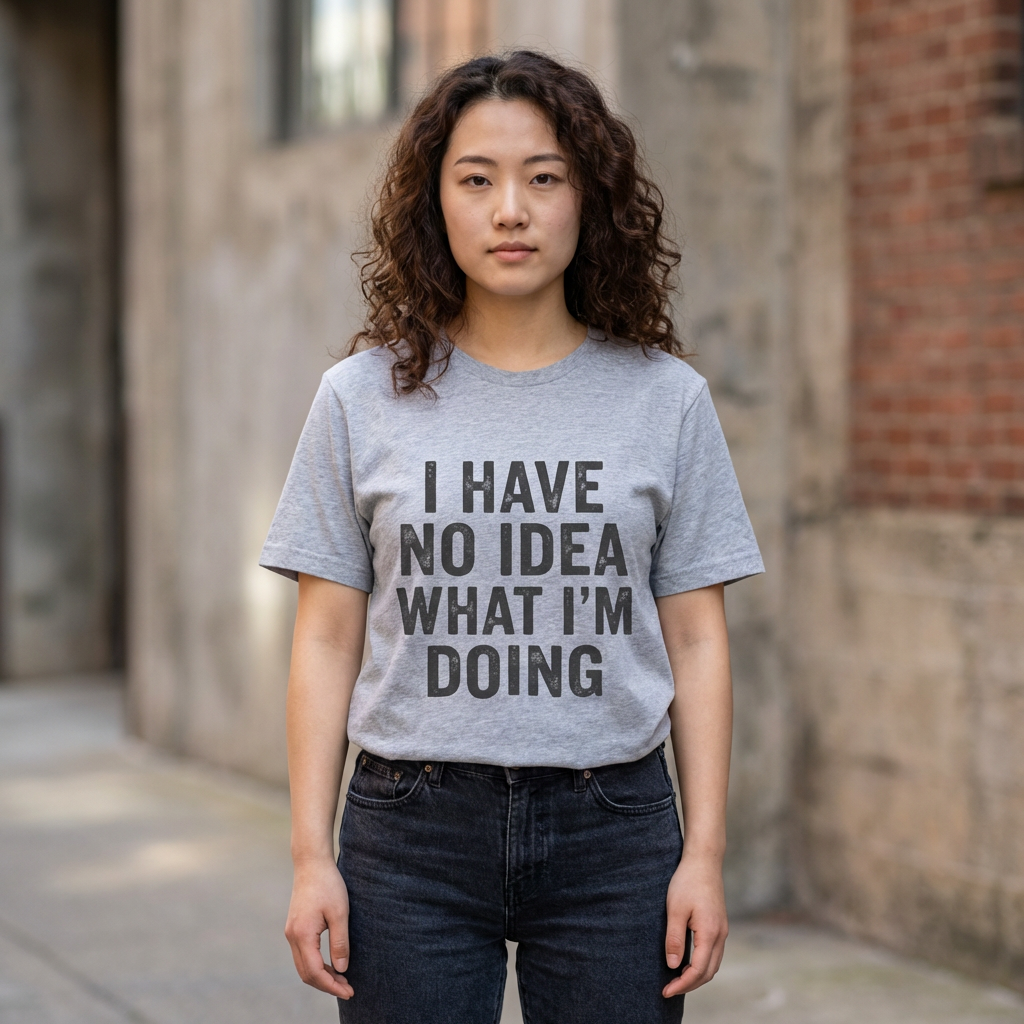 "I Have No Idea What I'm Doing" T-Shirt — Graphic Tee