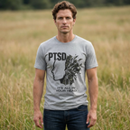 PTSD Awareness Tee - "It's All In Your Head" Mental Health Support T-Shirt