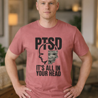 PTSD It's All In Your Head T-Shirt — Military Awareness Graphic Tee