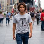 Trauma Tee - "It Doesn't Stay in the Past" T-Shirt