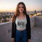 Yes, They're Real AF Unicorn Spaghetti Strap Tank Top