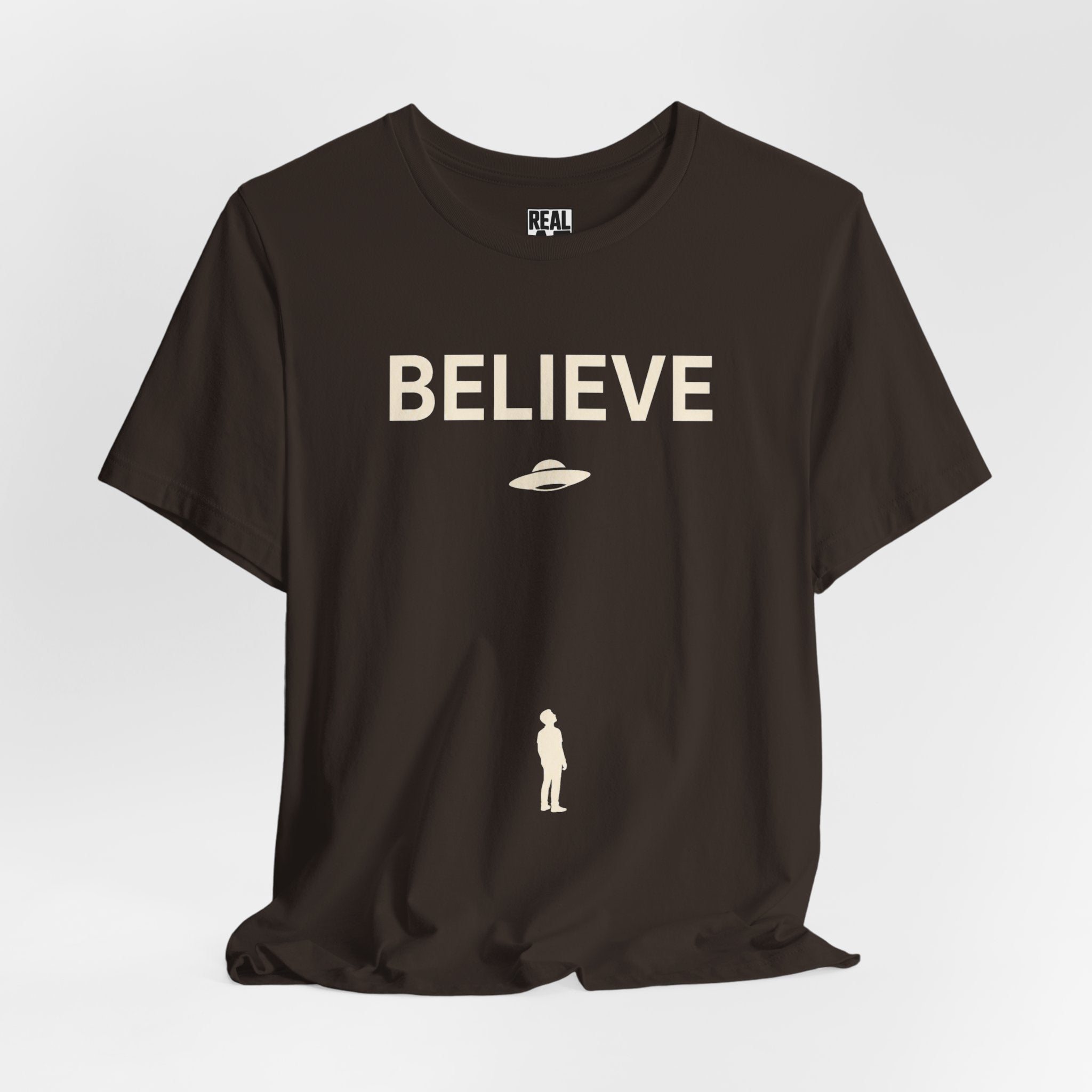 Believe UFO T‑Shirt — Alien UFO Graphic Tee