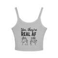 Yes, They're Real AF Unicorn Spaghetti Strap Tank Top
