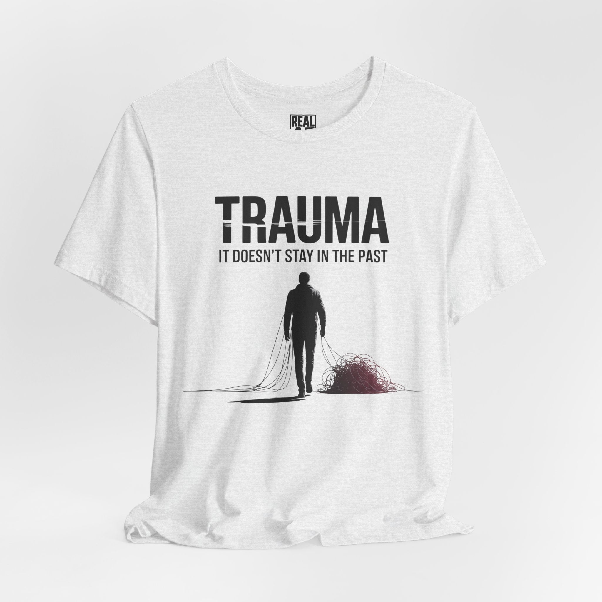 Trauma Tee - "It Doesn't Stay in the Past" T-Shirt
