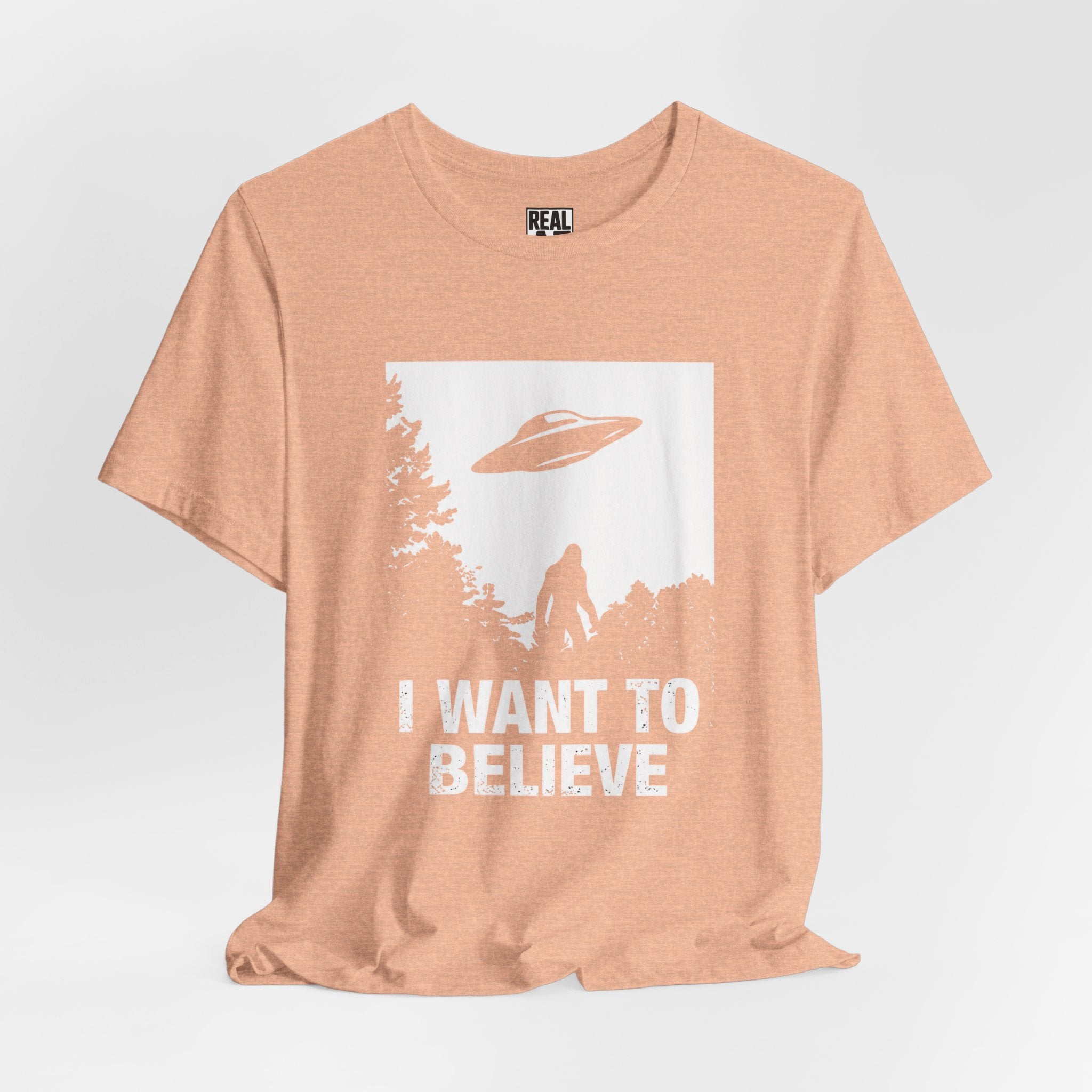 I Want to Believe UFO Bigfoot T-Shirt