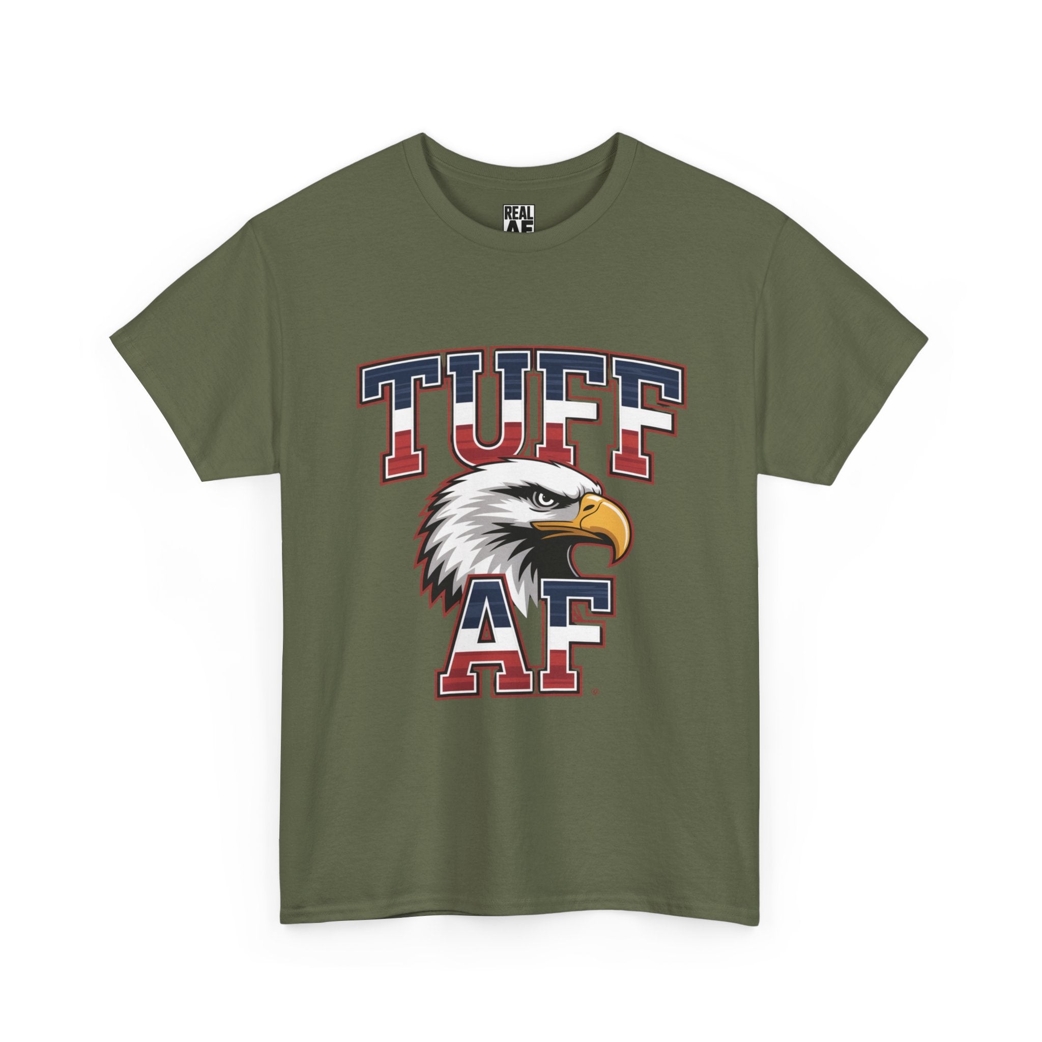 'Tuff AF' Patriotic Eagle Graphic Tee