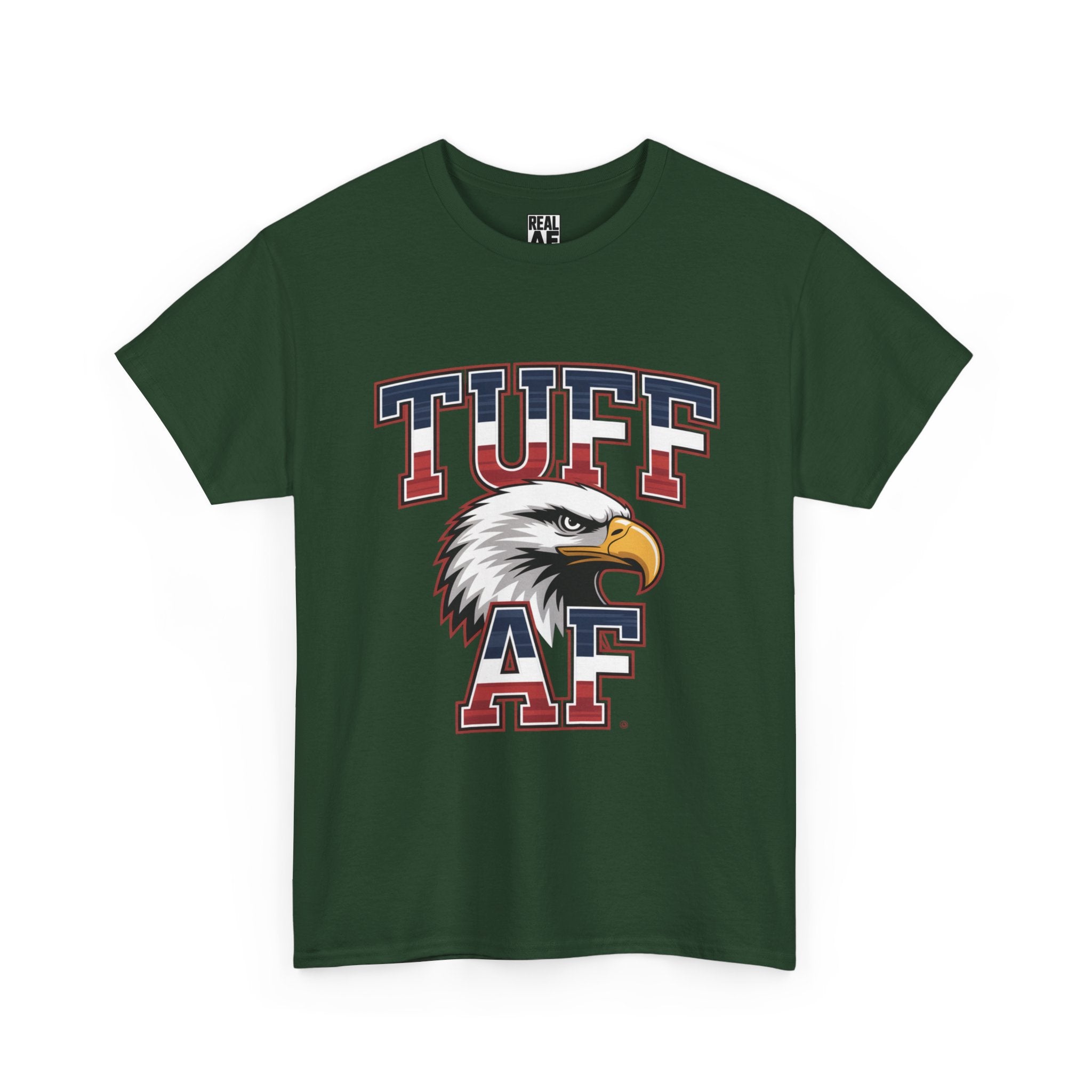 'Tuff AF' Patriotic Eagle Graphic Tee