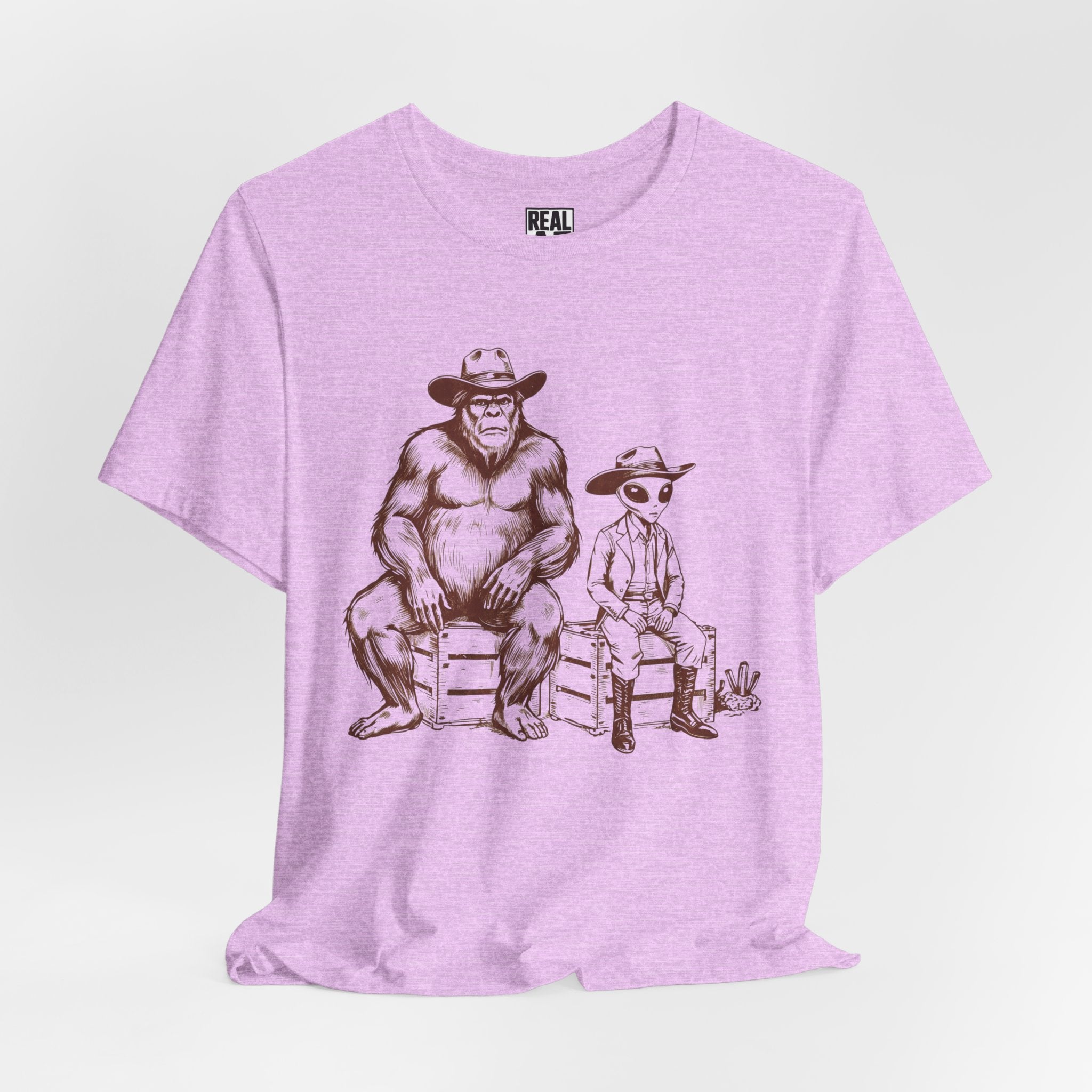 Frontiers of Friendship Bigfoot and Alien Tee