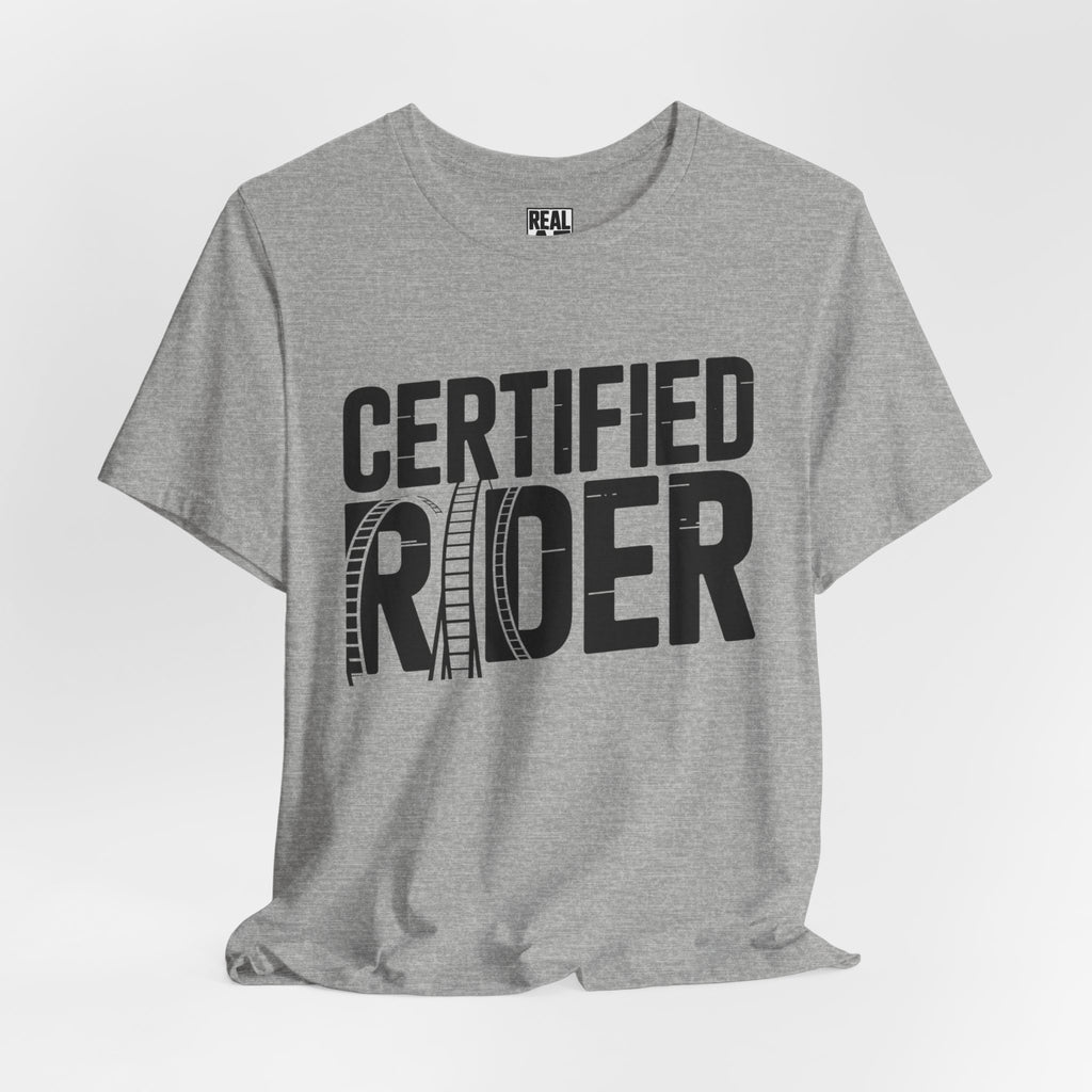 Certified Rider Roller Coaster T‑Shirt