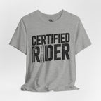 Certified Rider Roller Coaster T‑Shirt