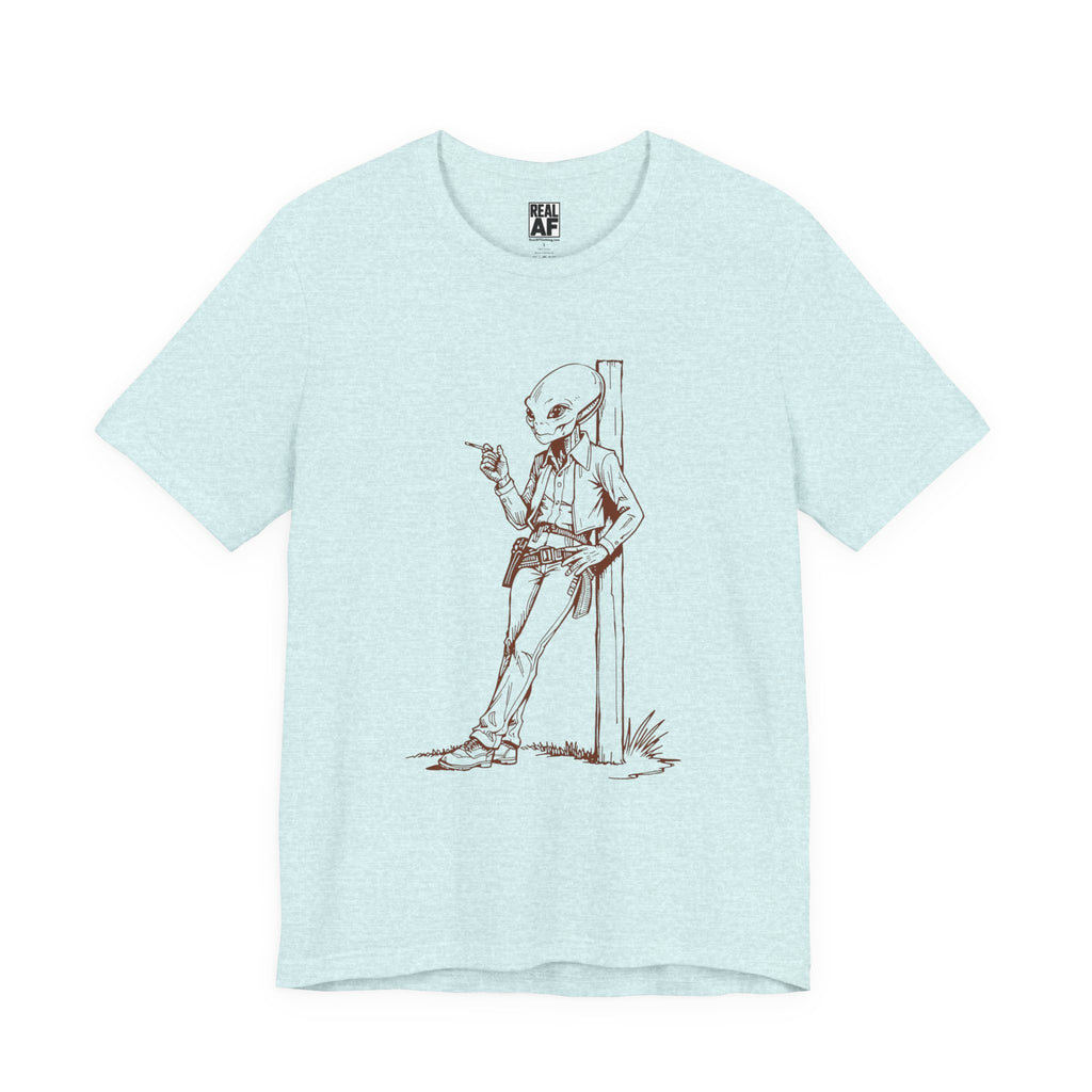 Alien Cowboy Western T‑Shirt
