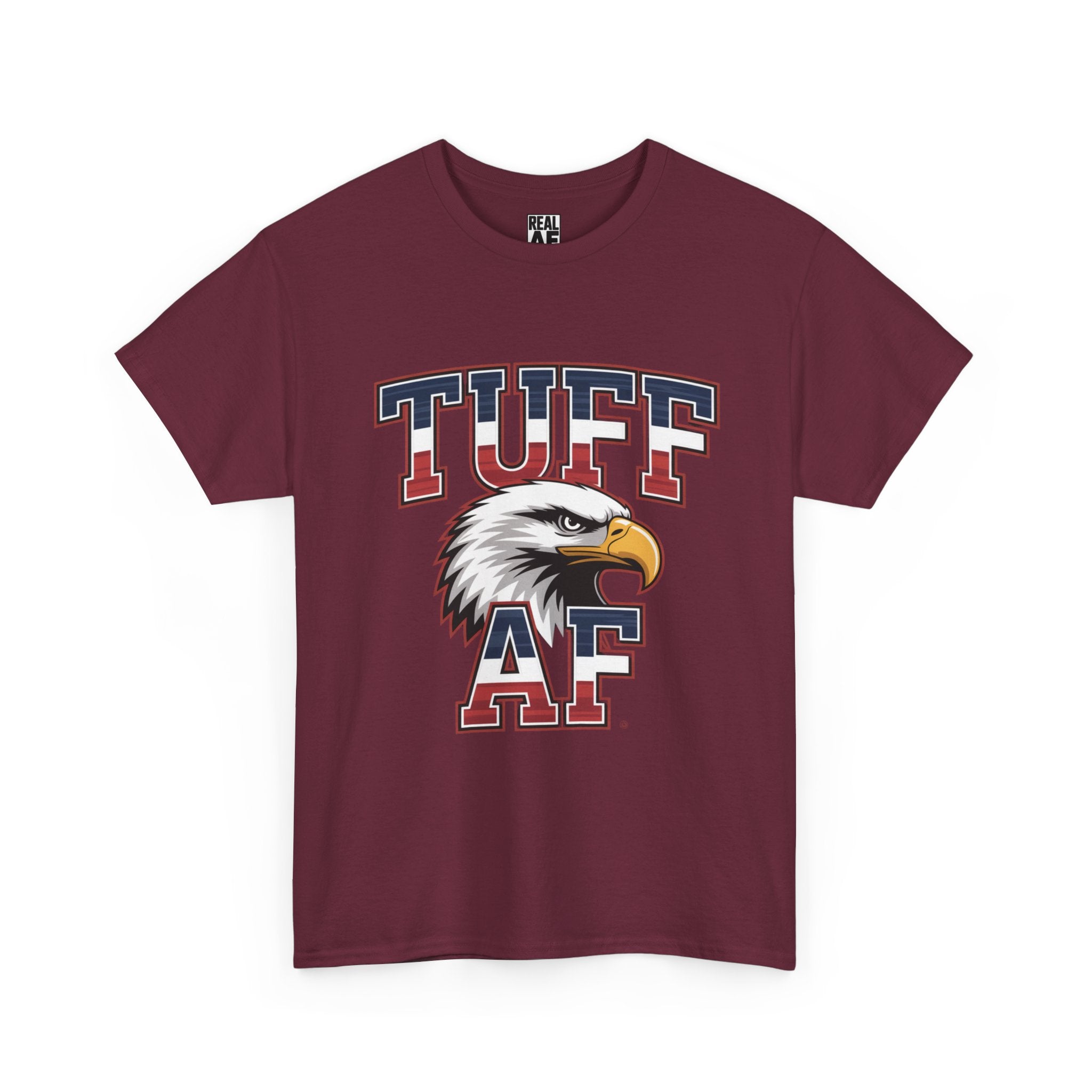 'Tuff AF' Patriotic Eagle Graphic Tee