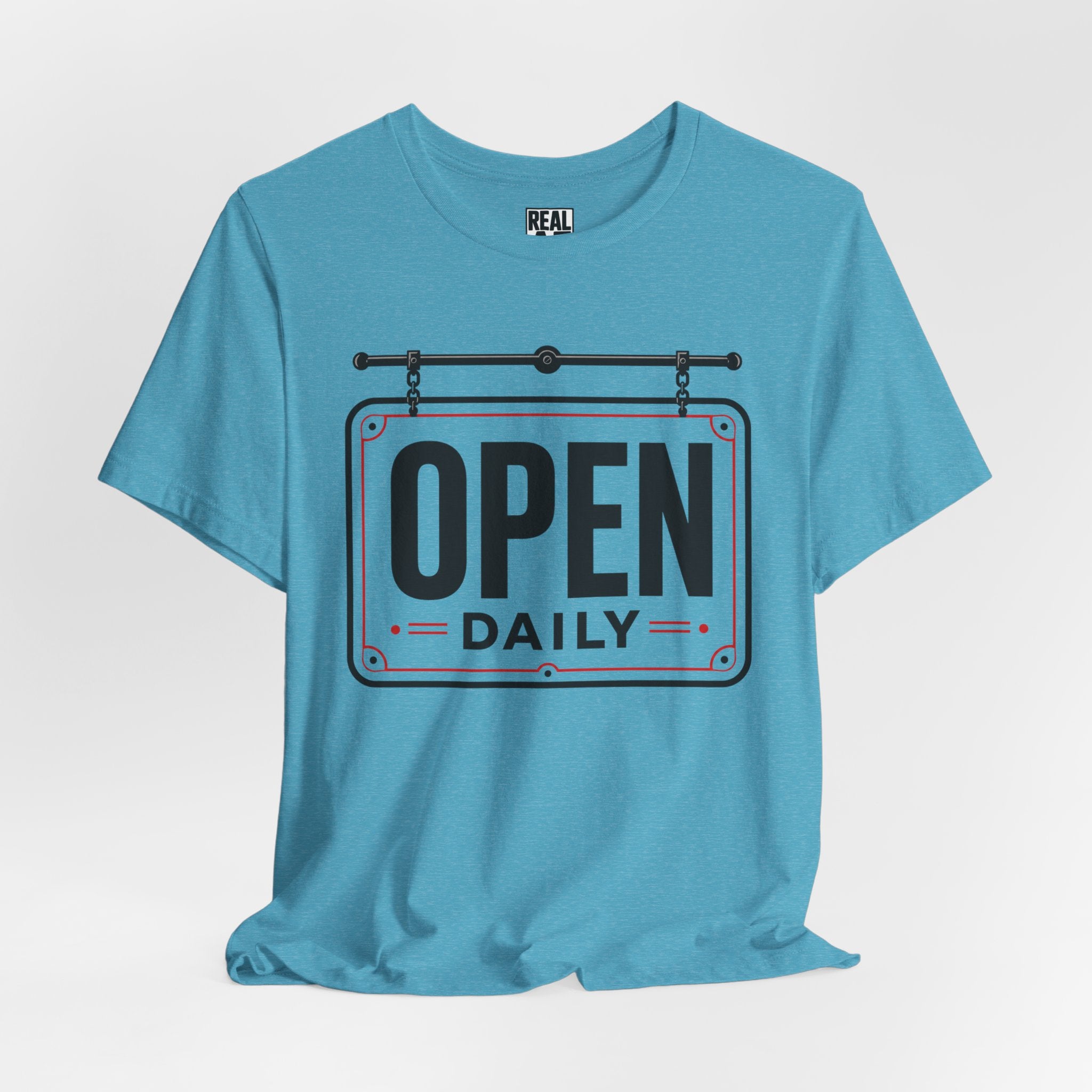 Open Daily Sign T-Shirt