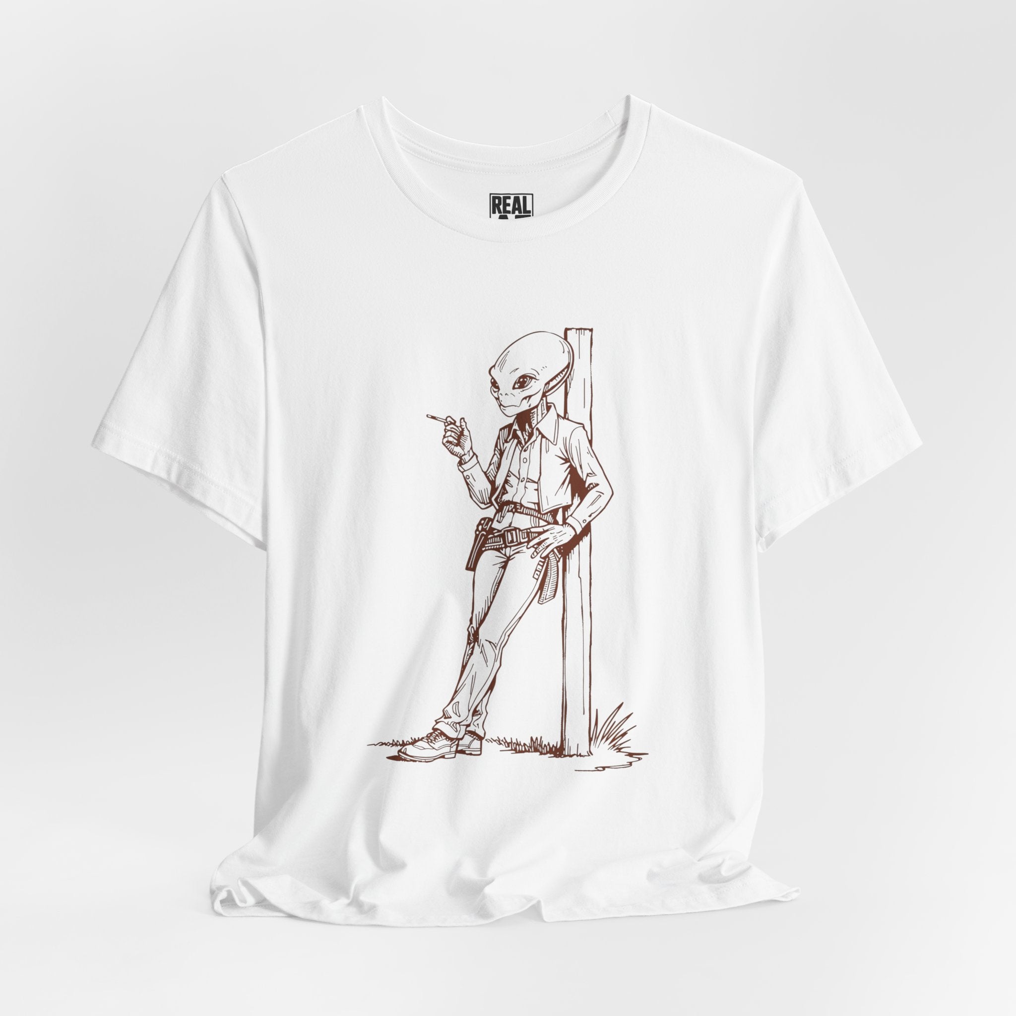 Alien Cowboy Western T‑Shirt
