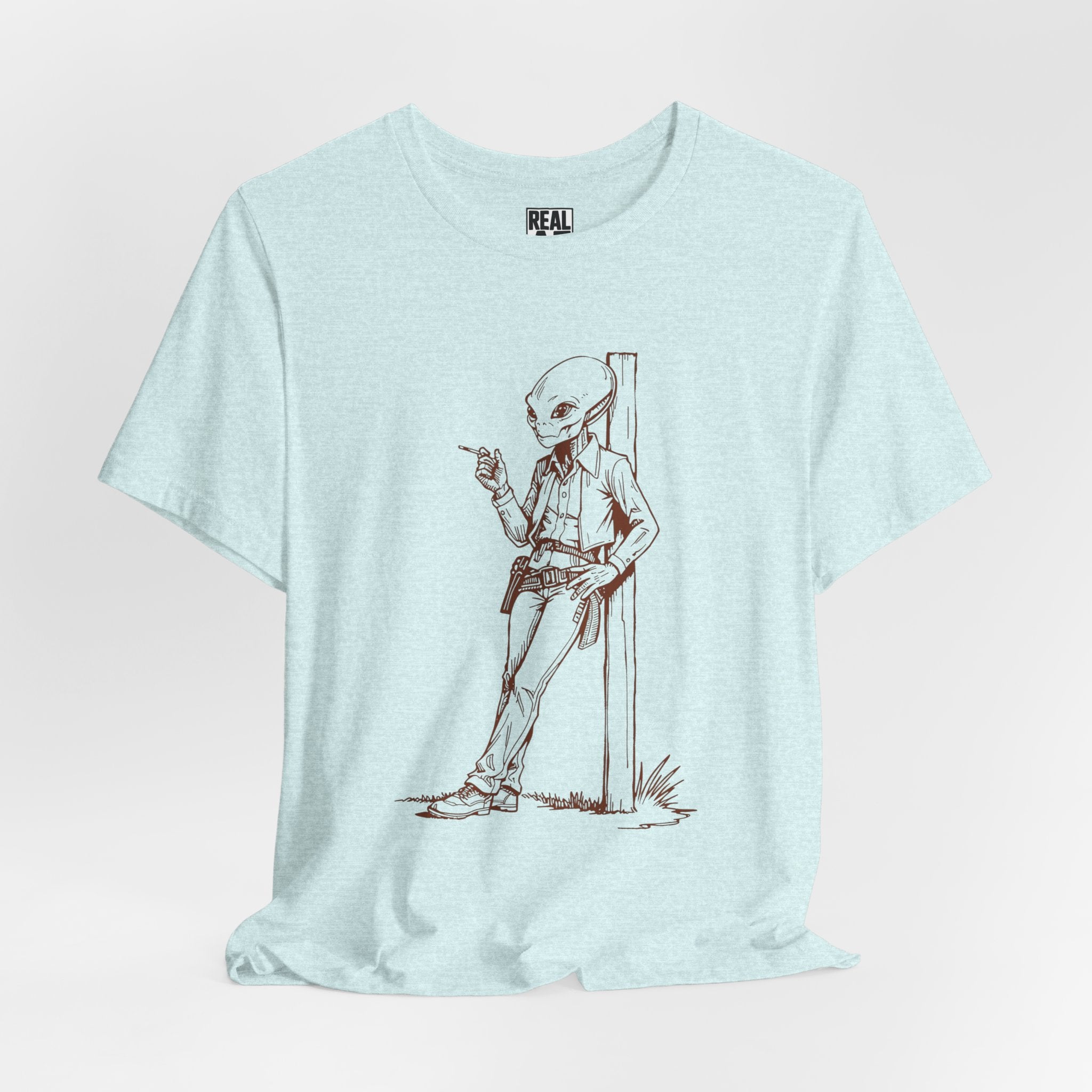 Alien Cowboy Western T‑Shirt