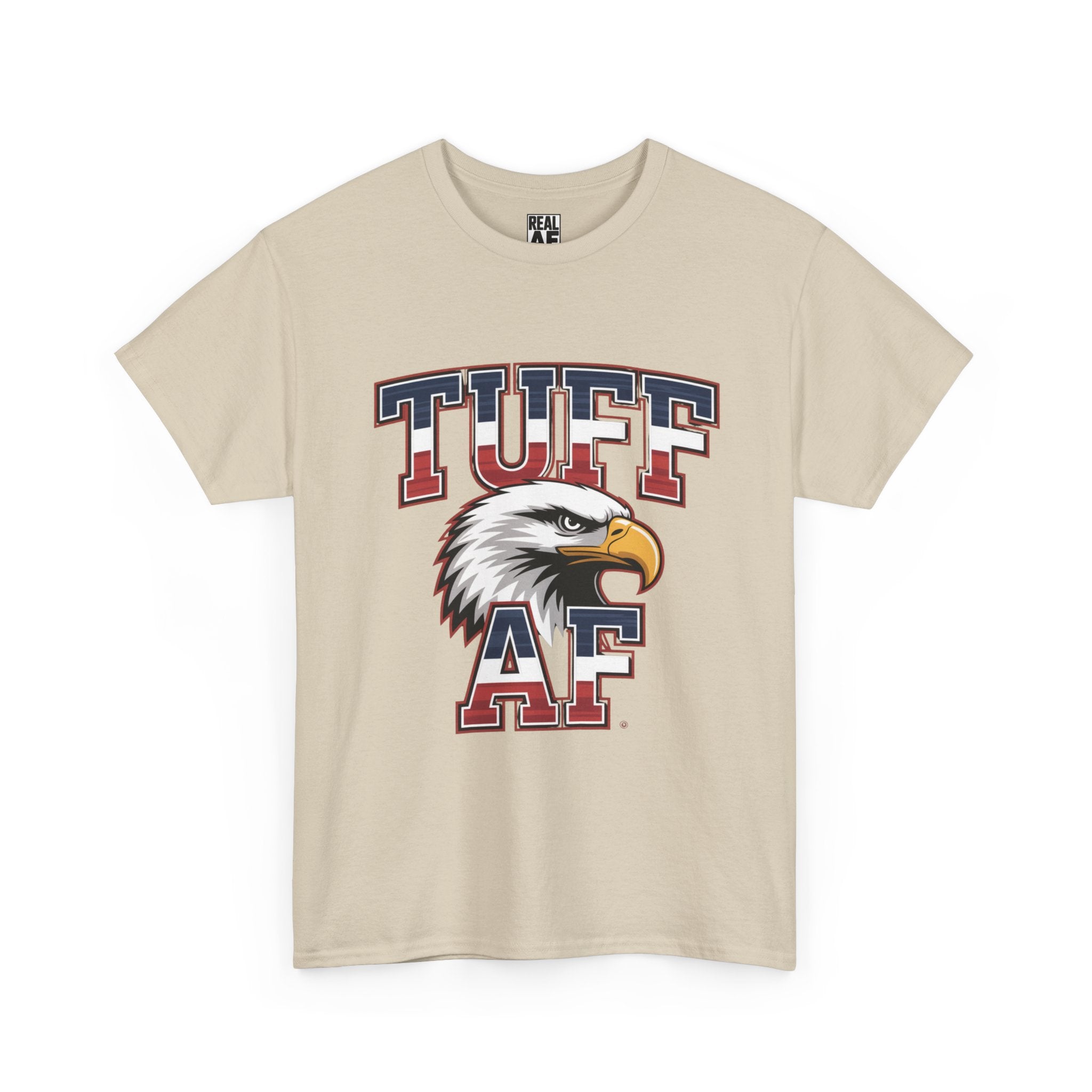 'Tuff AF' Patriotic Eagle Graphic Tee